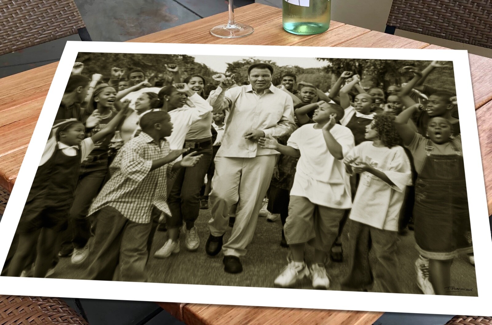 MUHAMMAD ALI – Extremely RARE 24″x16″ print! – Only 2 ever produced Worldwide!!!