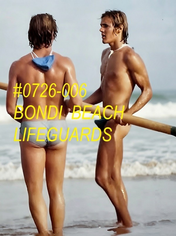 MALE PORTRAIT #0726-006 -lifeguards series -bondi beach -free shipping in usa