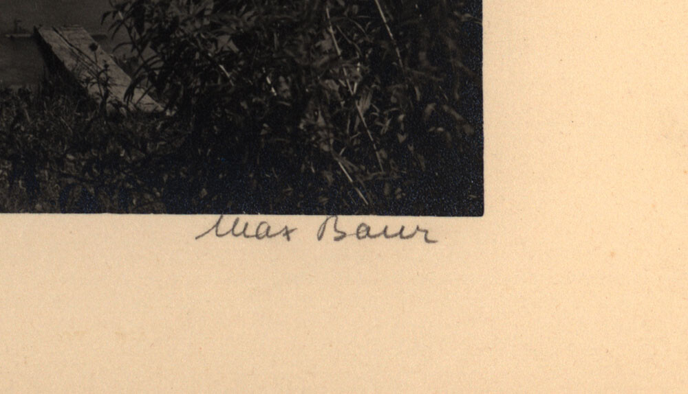 Baur, boat dock. Signed Original Photography / Signed Original Photograph