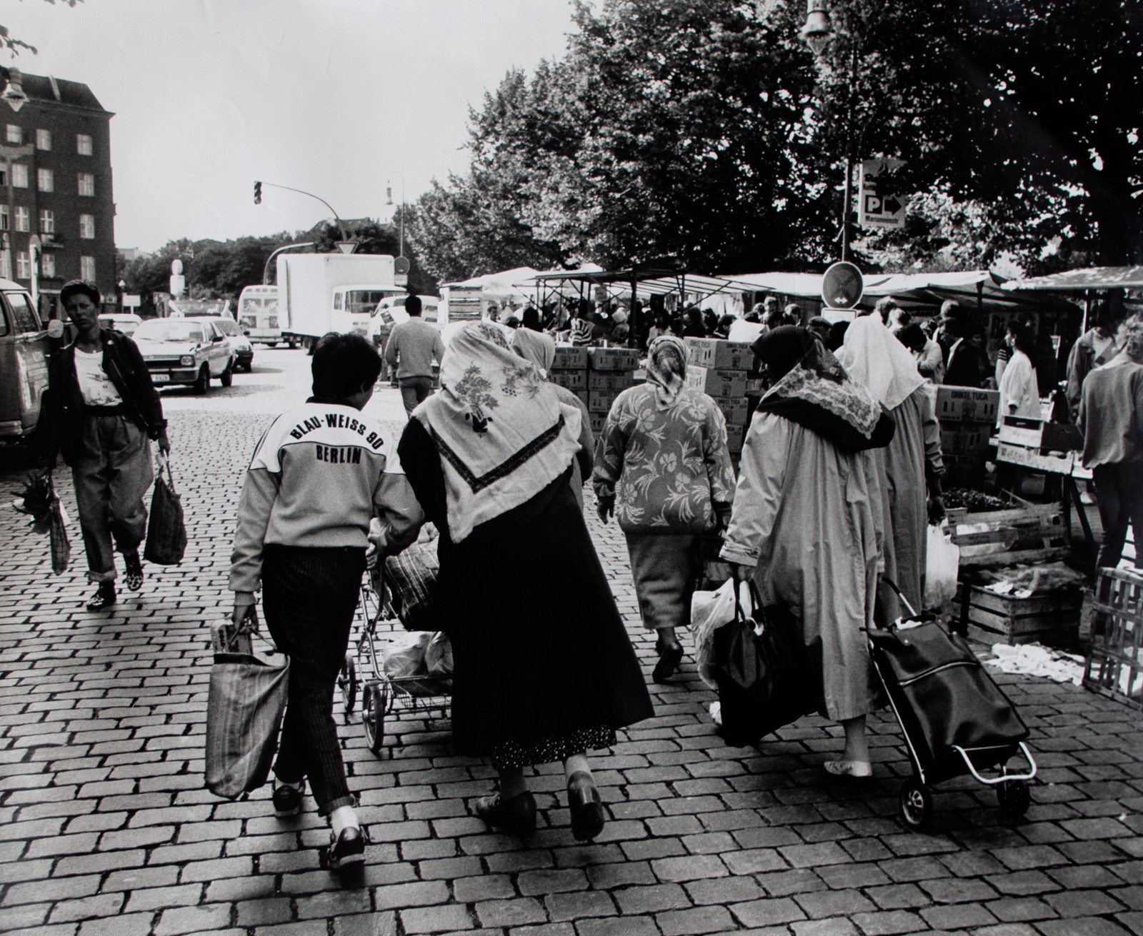 Gisela Franke Berlin Neukölln Maybachufer Weekly Market Photography 1980s
