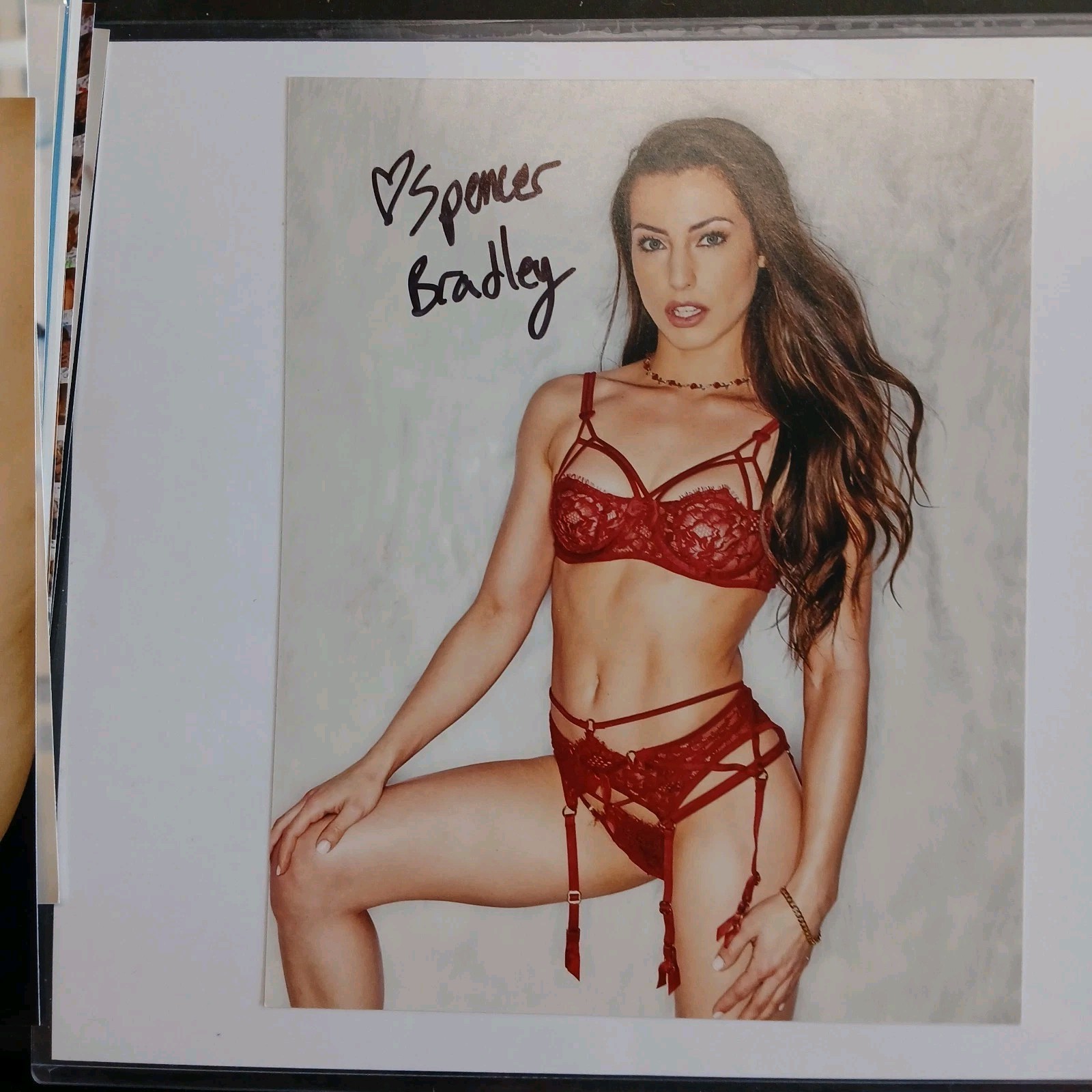 Pornstar Spencer Bradley Autographed 8×10 Photo