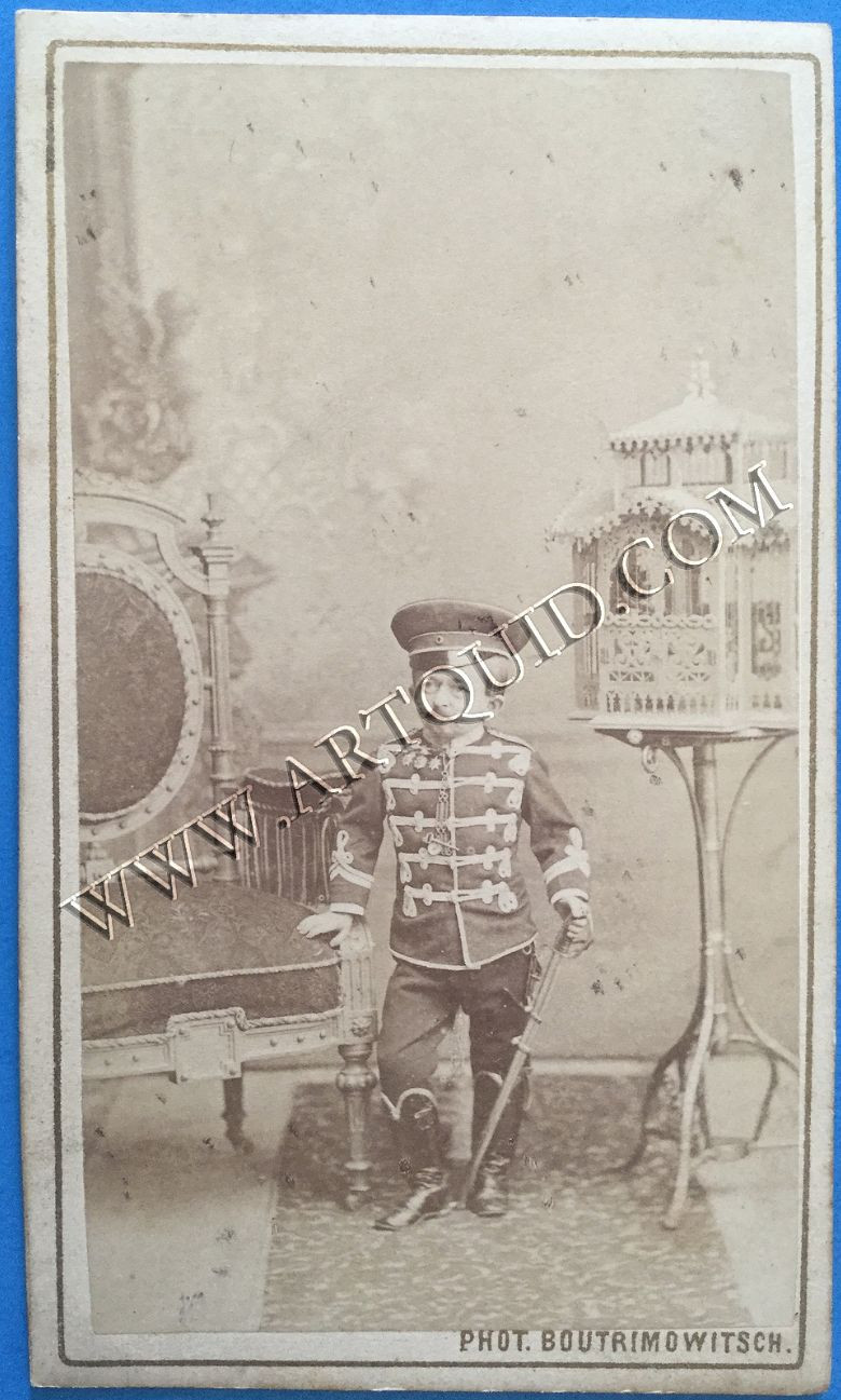 Carte de Visite, MARQUIS VOLGE – Smallest Man in the World, St. Petersburg, CDV