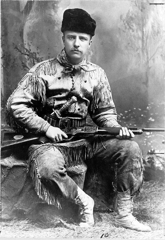 Theodore Roosevelt Photograph – Vintage Photo from 1885