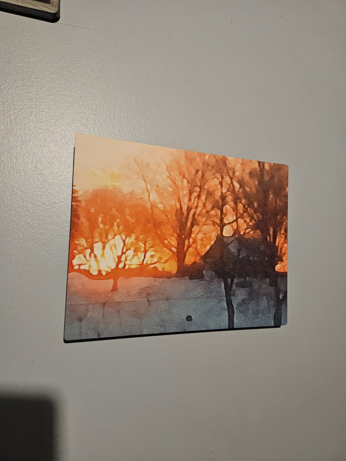Original Digitized Photography 9×11 Sunrise Over Johnsons Farm Old Mission…