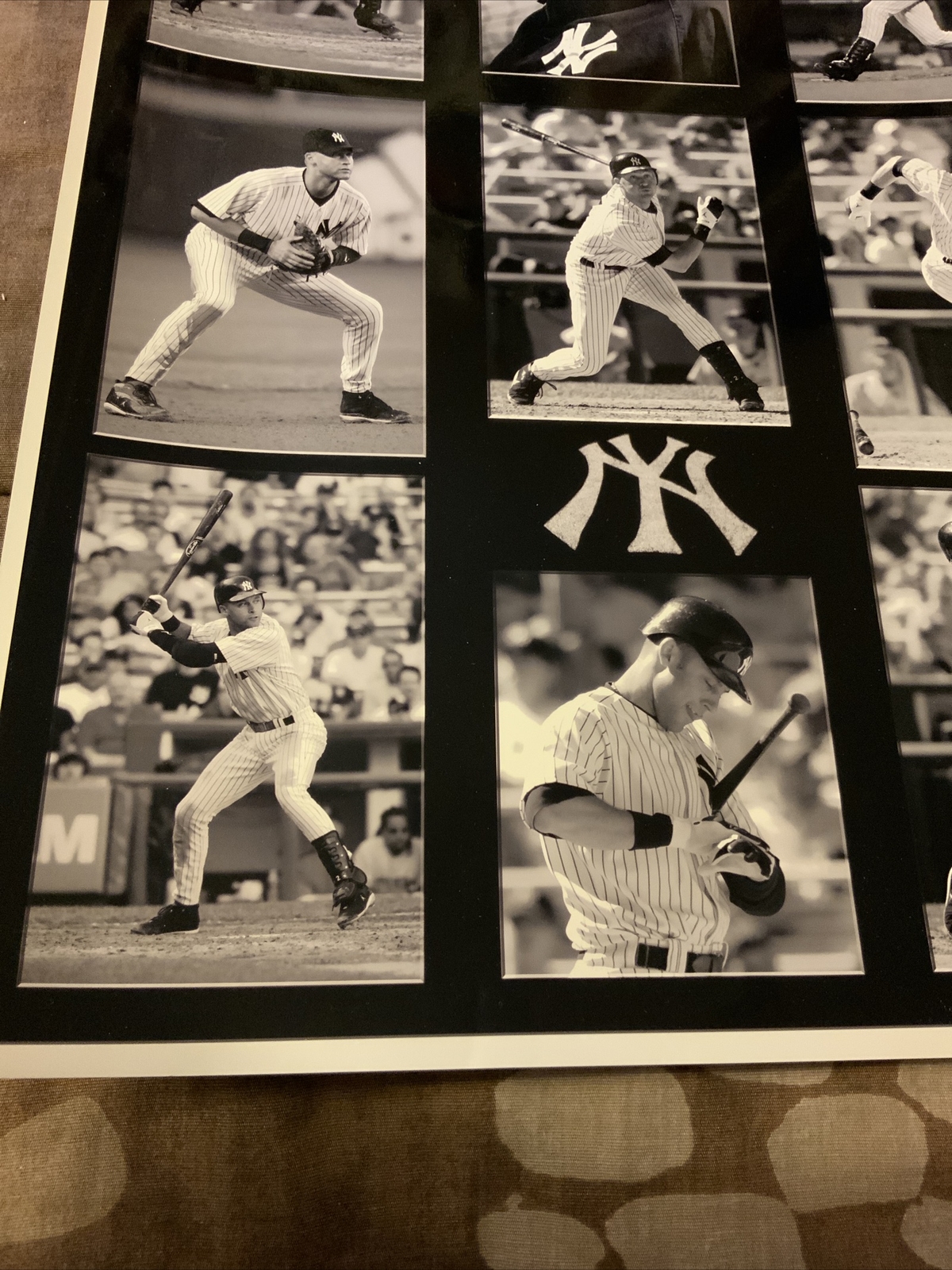 Derek Jeter Chromium Photo Poster 12” X 16 “ Rare
