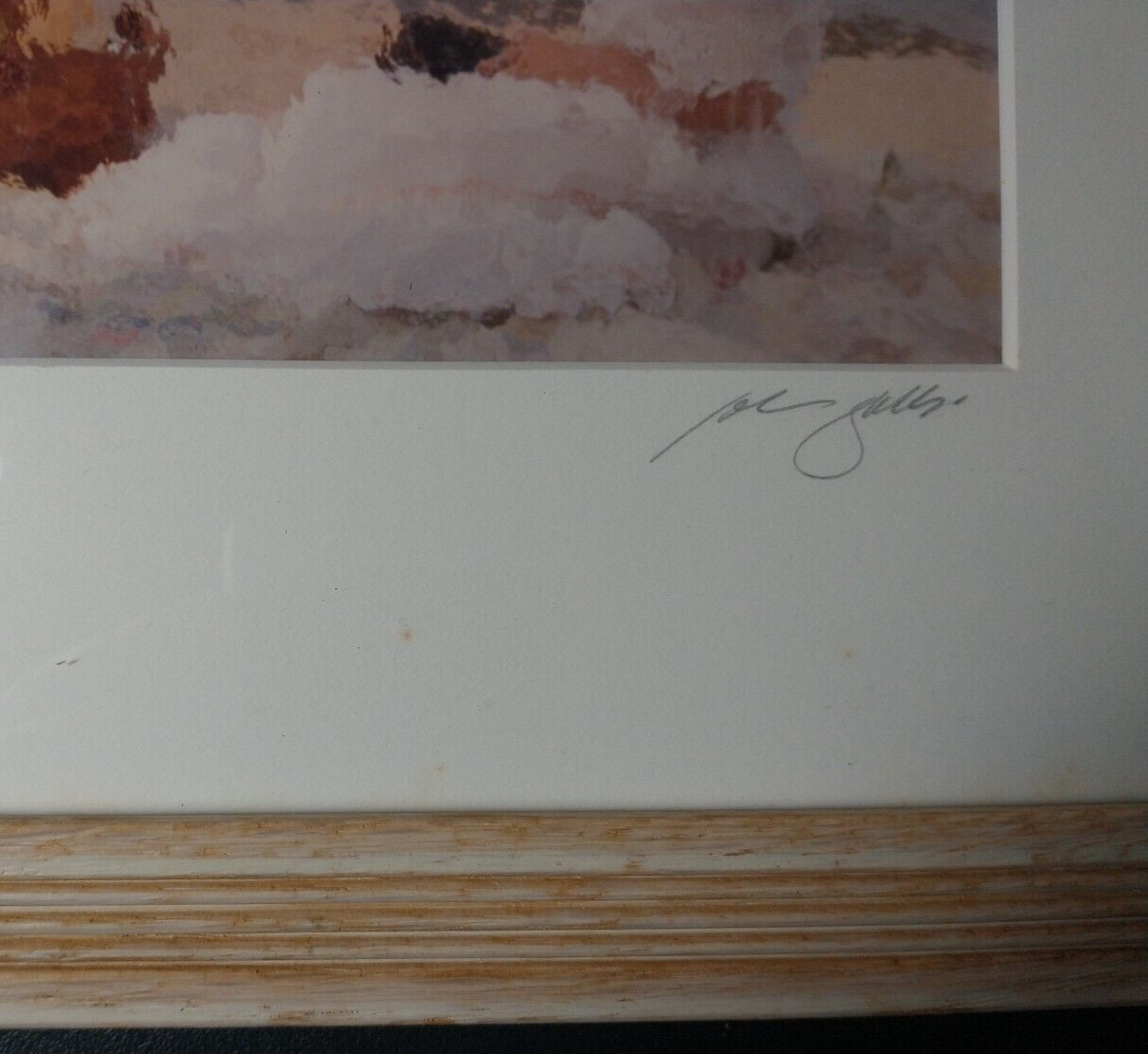 (3) JOHN GALBO Impressionism Photography Prints Matted Signed Framed Women Beach