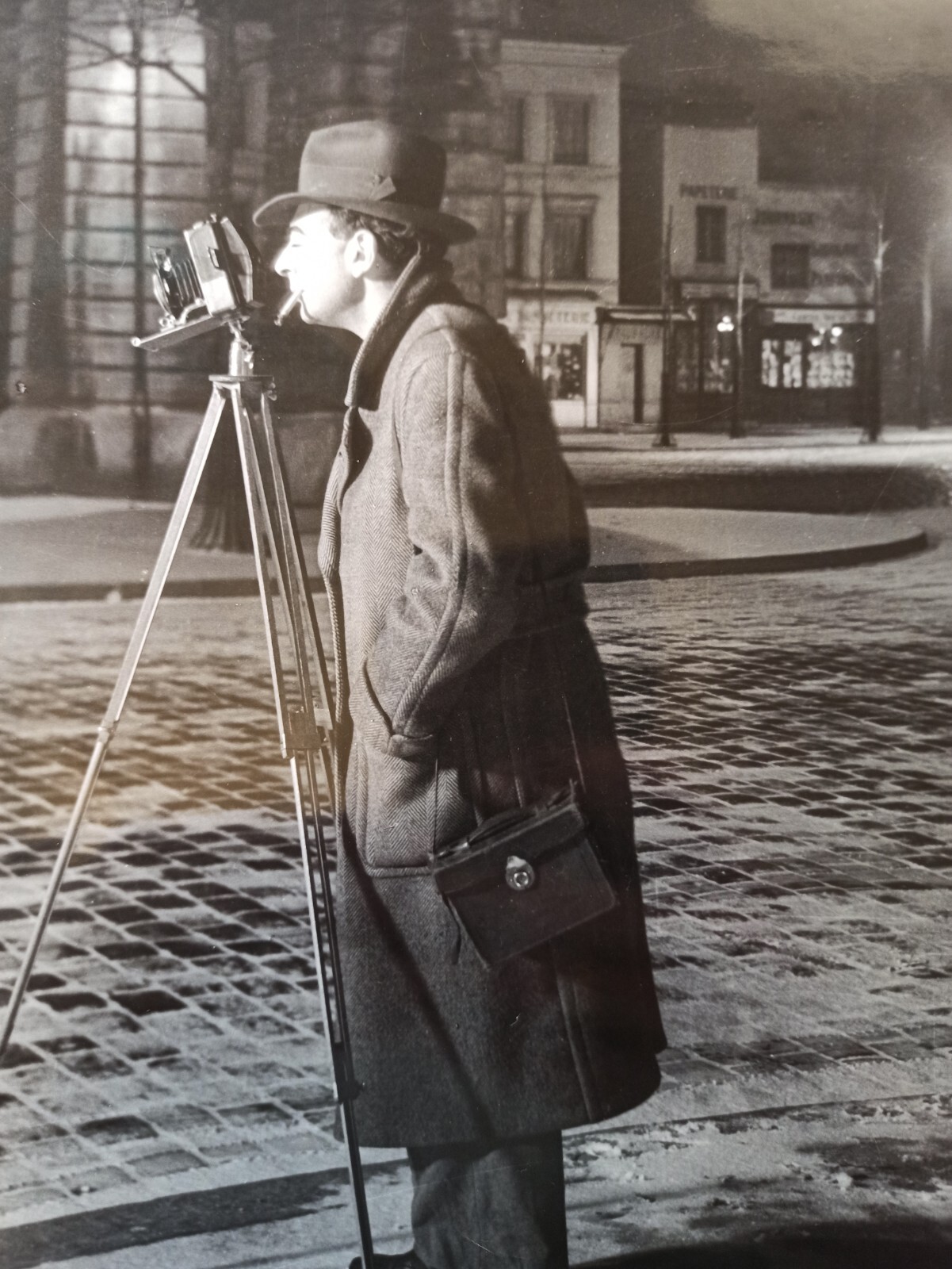 Brassaï (Gyula Halász, 1899 – 1984) – car portrait, Paris – 1932 – signed photo