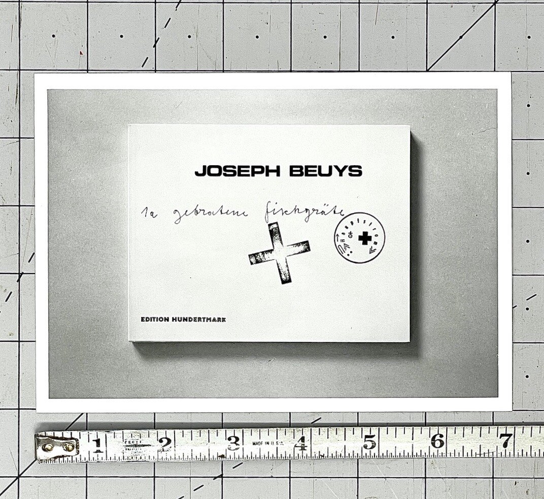 Joseph Beuys (1921-1986) Art Photo Print Announcement Card Berlin