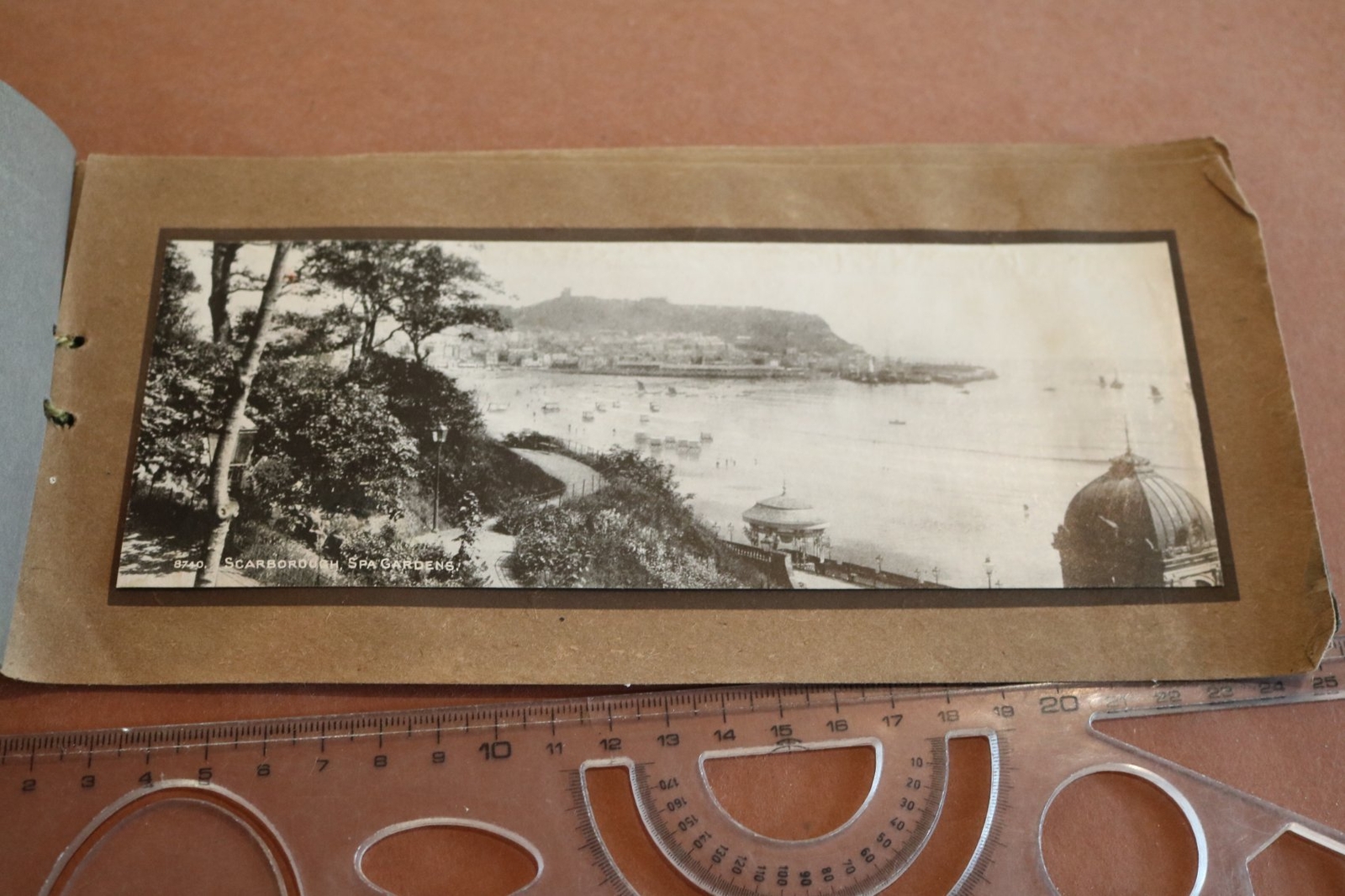 Very Old Souvenir Booklet with Six Photos – Scarborough 1880 -1910??? England