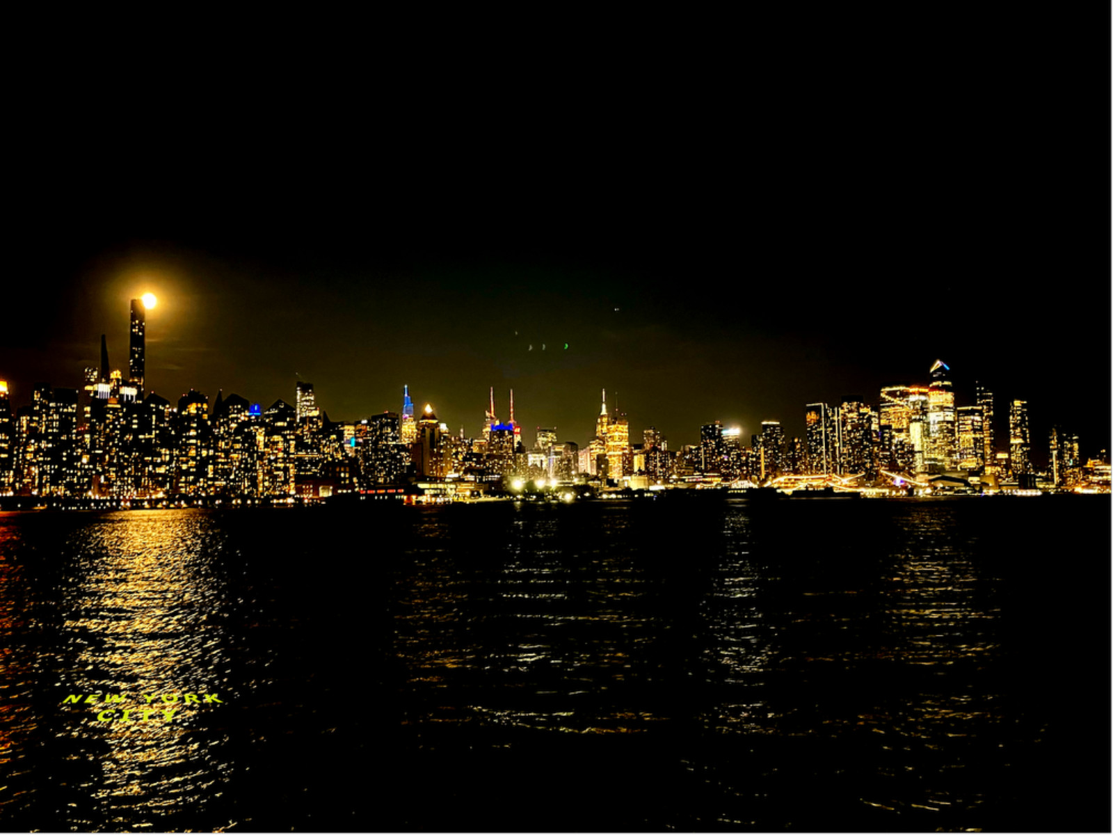 Digital Image Picture Photo Pic Wallpaper Background New York City, Manhattan.