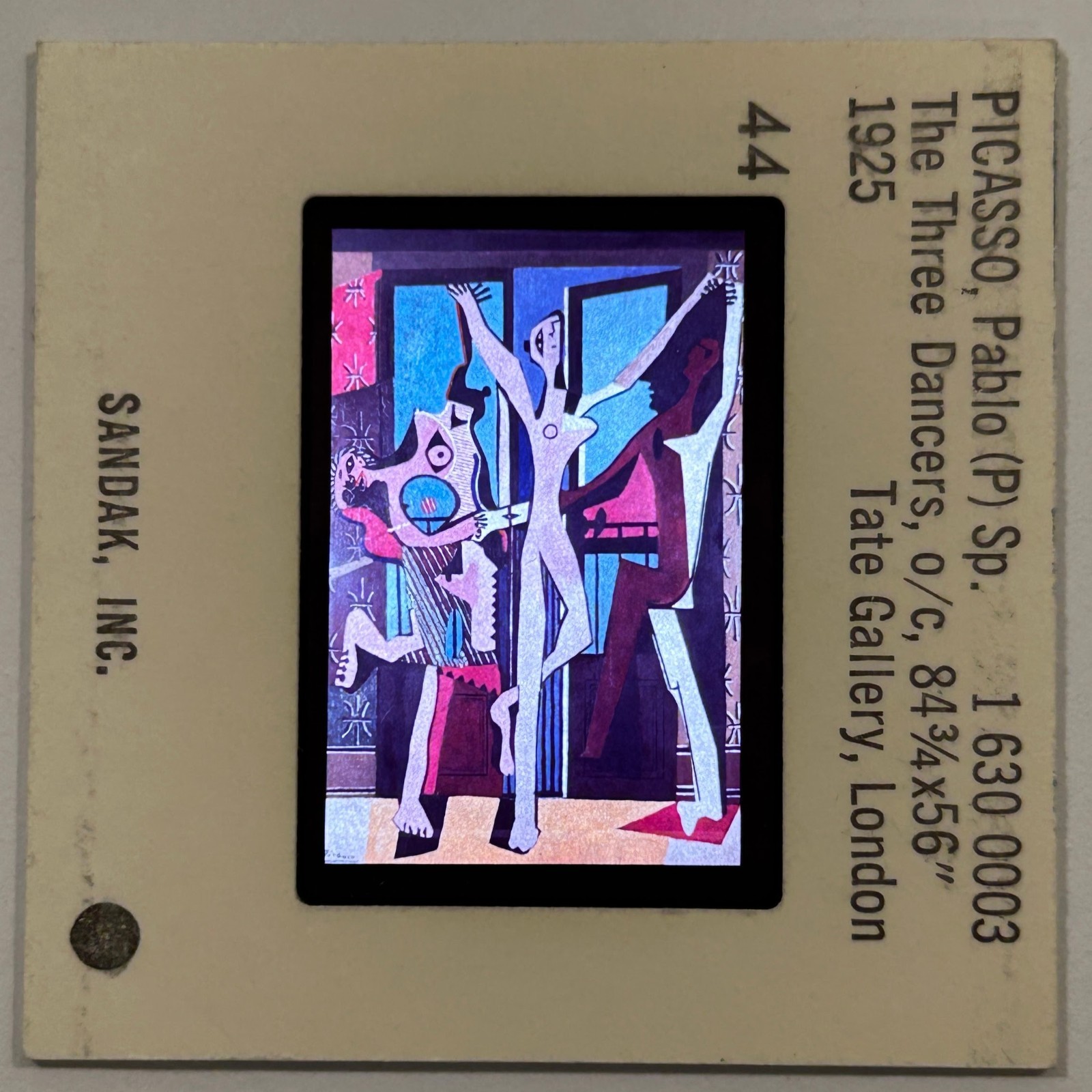 Picasso The Three Dancers 1925 – 35mm Slide Tate Gallery Sandak Modernist