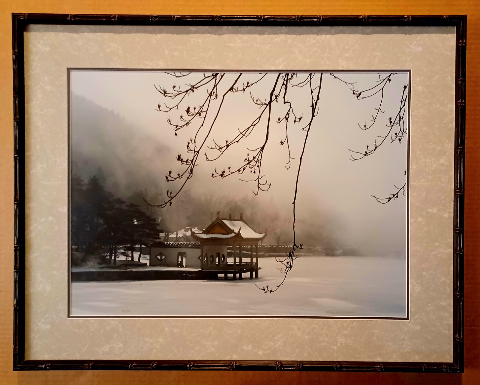 Mt. Lushan Ruquin Lake Jiangxi Province China – Signed Kenny Tong Photo Print