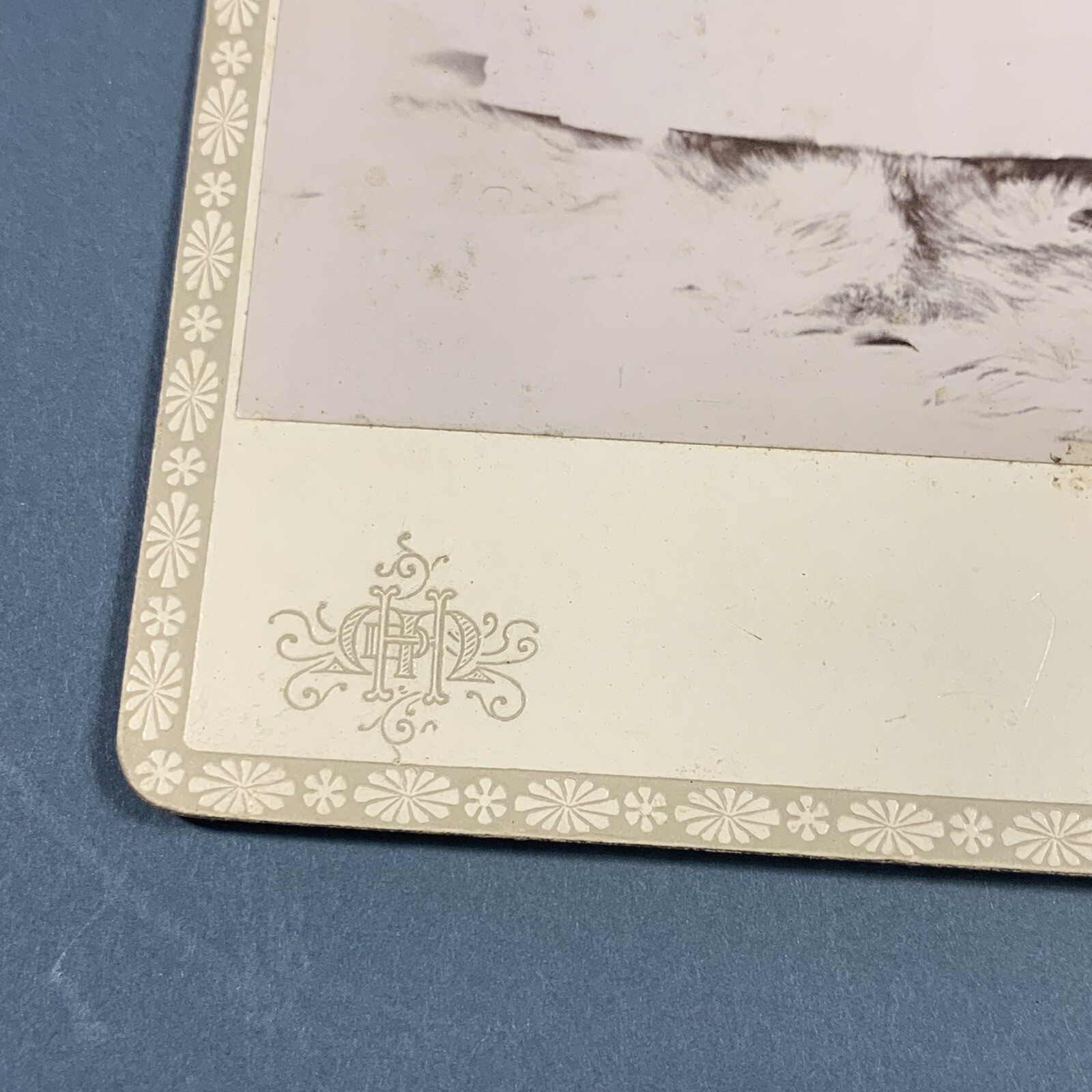 Vintage 1920s Cute Couple Portrait by Hanson Cabinet Card Photograph Portland ME