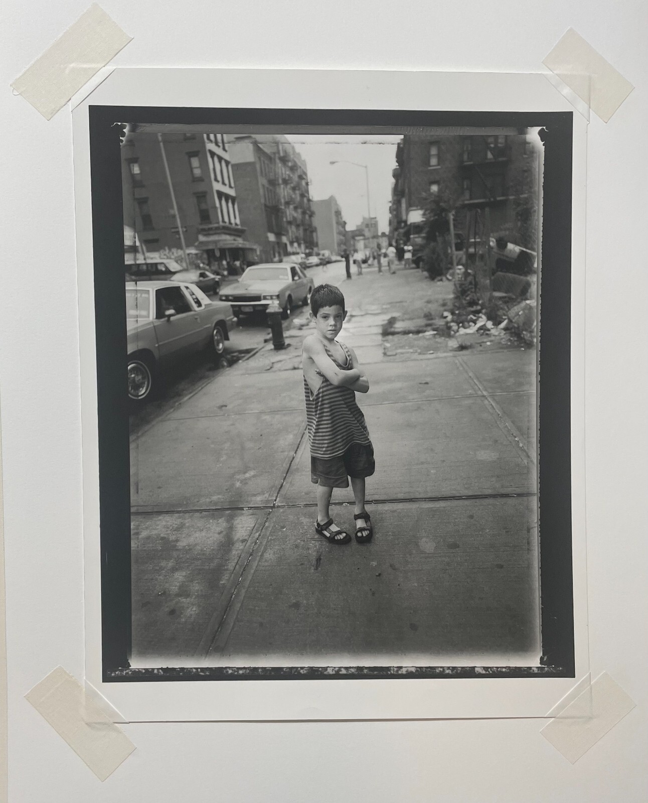 VINCENT CIANNI ‘Young Homeboy, Bedford Avenue, Williamsburg BROOKLYN’ Photograph