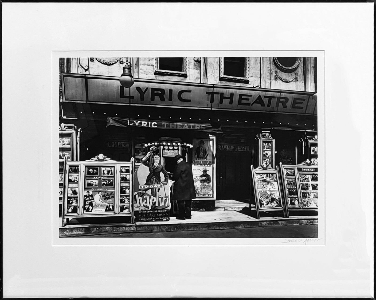 BERENICE ABBOTT “LYRIC THEATRE” 1979 | SIGNED SILVER GELATIN | MAKE AN OFFER