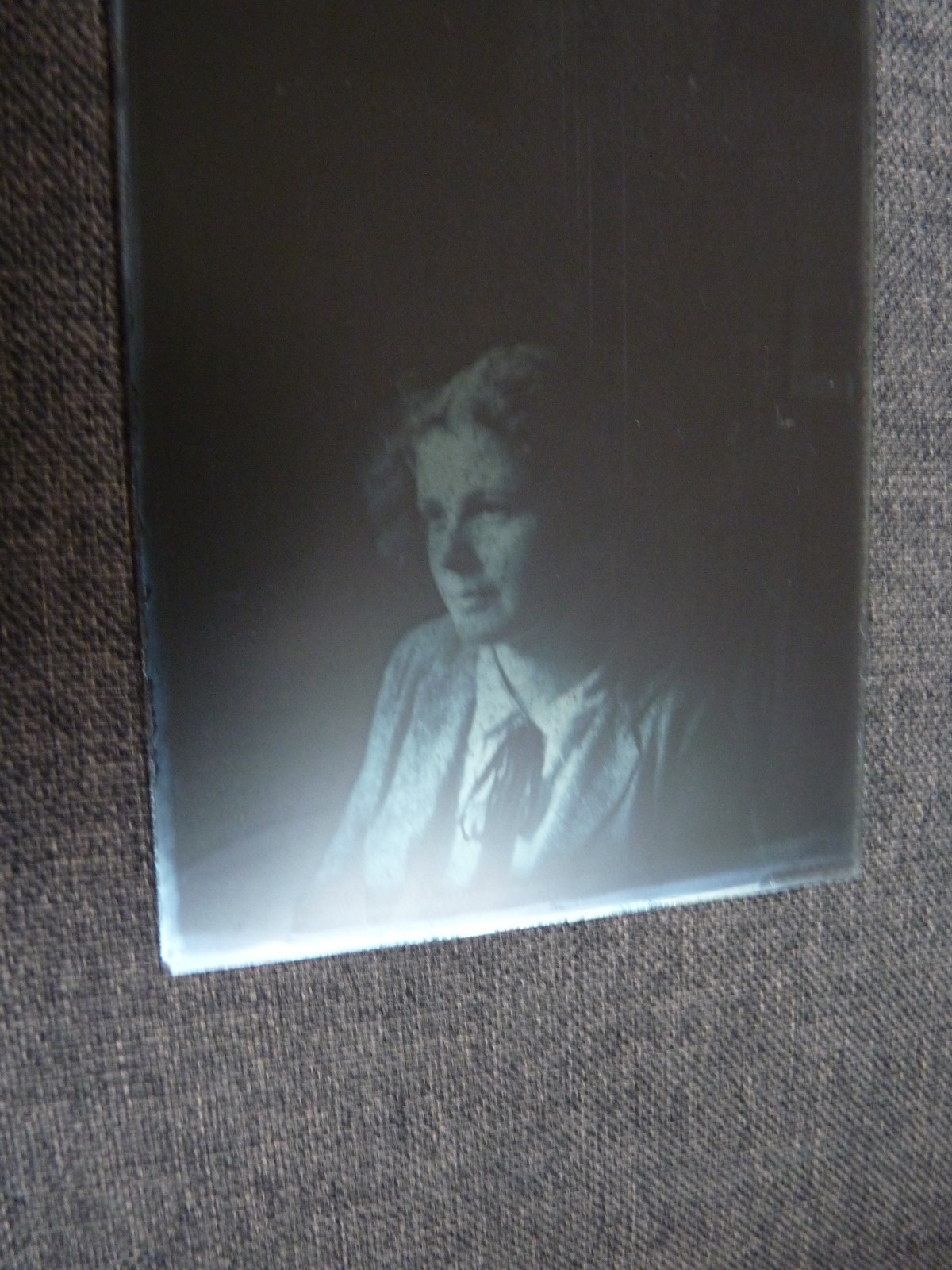 Glass plates negative around 1930 1933 Marburg young man family musicians trio