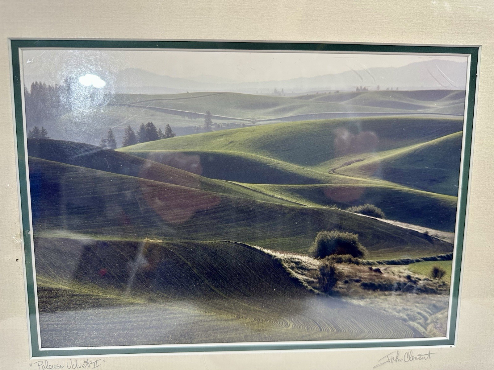 Palouse Velvet II by John Clement Landscape Photography 11×14 w/matte