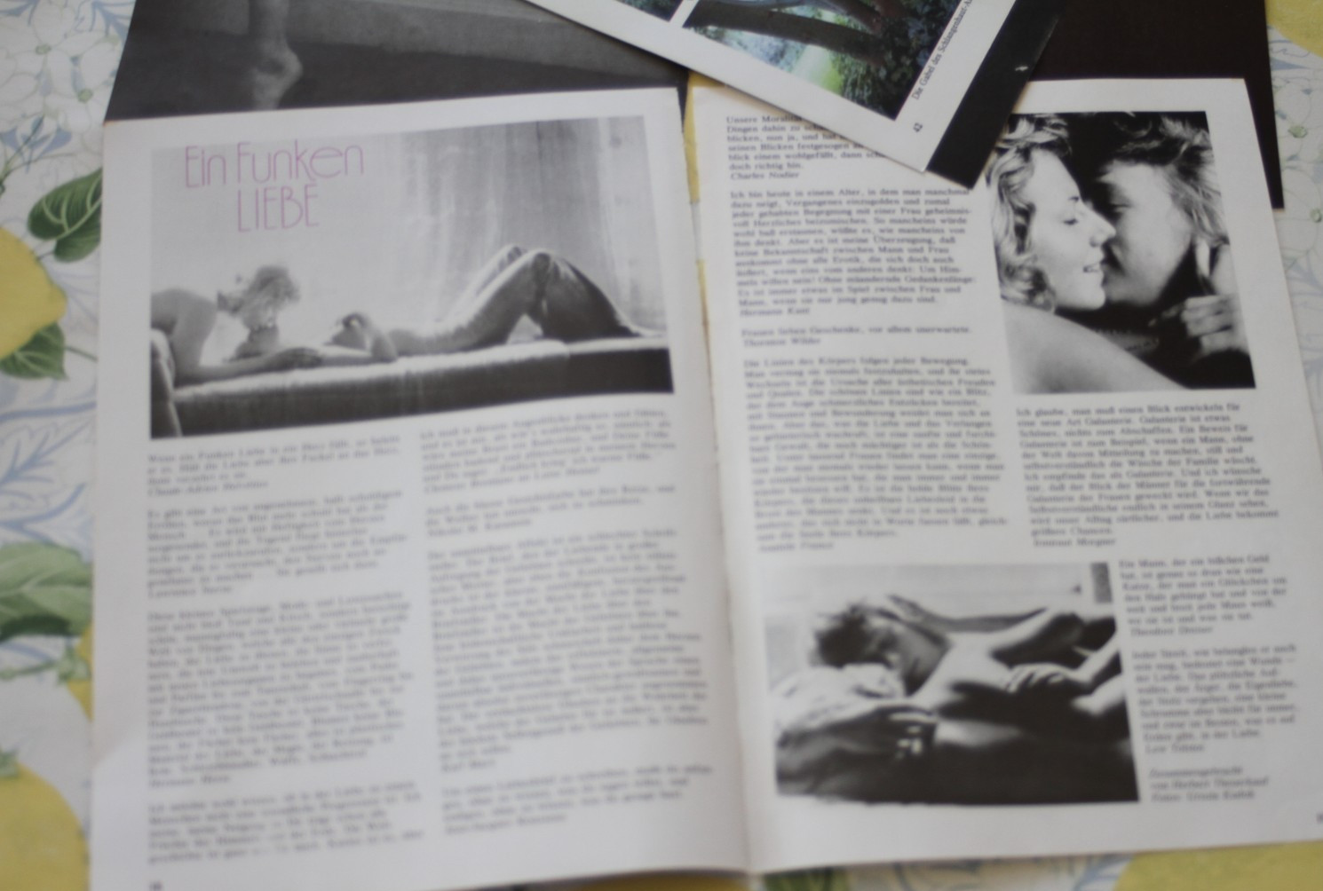 6x photo sheet 1988 1987 Madonna musician woman art nude GDR the magazine BG