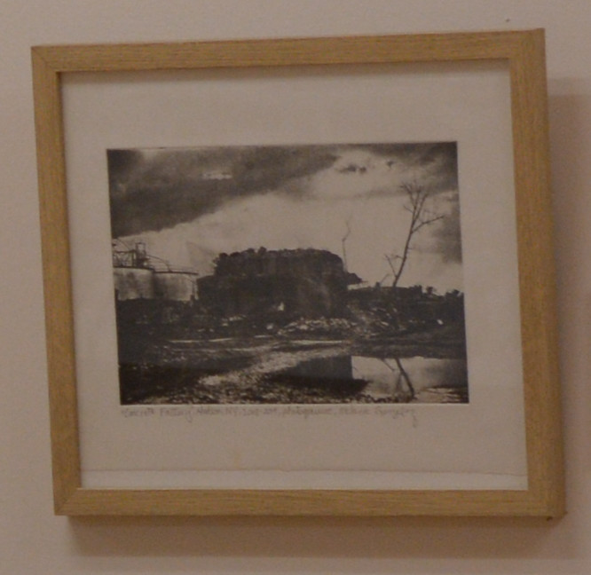 Hudson Cement Factory, NY, 2018–19, Photogravure, 9 x 11 in by Melanie Gonzalez