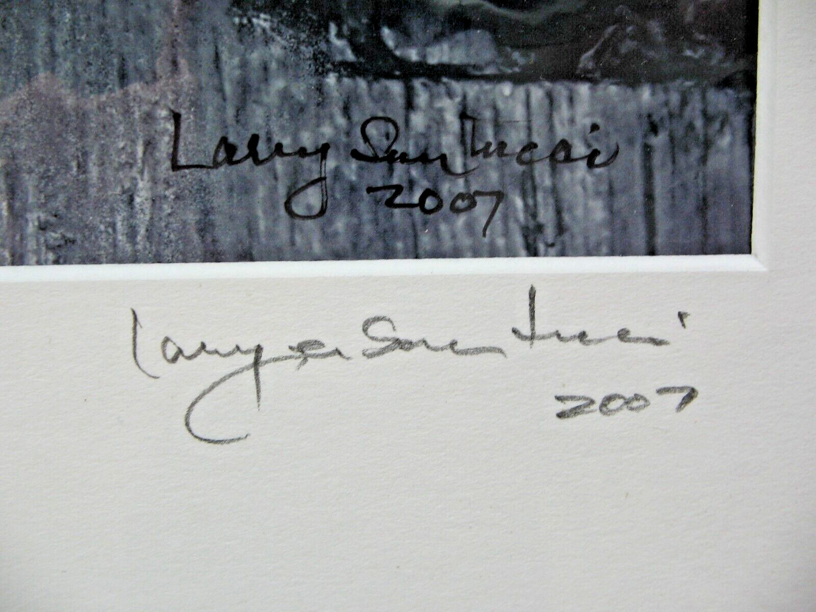 MATTED PHOTOGRAPHY Splintered Wood Board A/P 14×17 by Larry Santucci