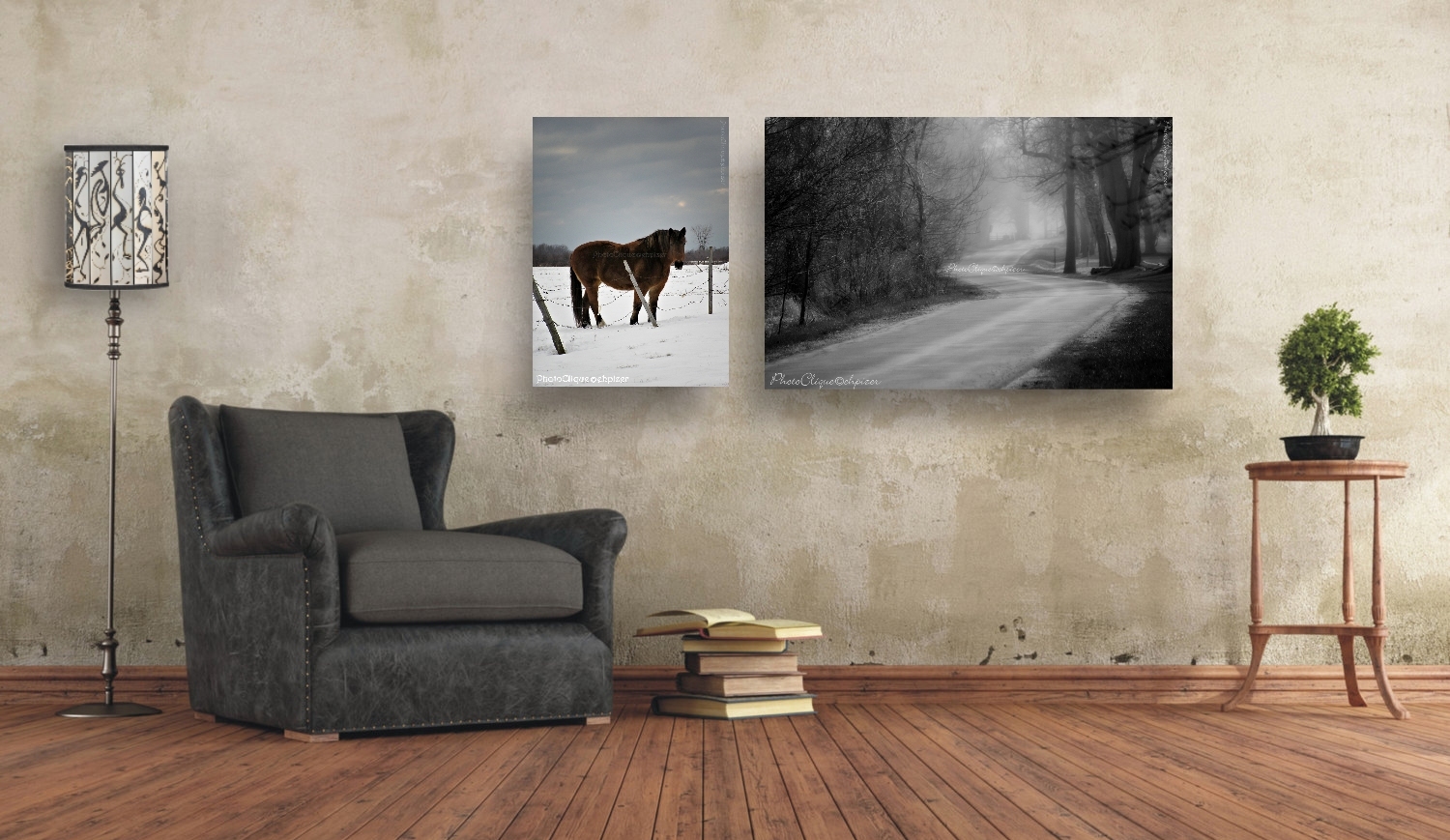 Country Road ~ 18×12 Ready to Hang CANVAS WRAP PRINT ~ Medium Size Wall Art