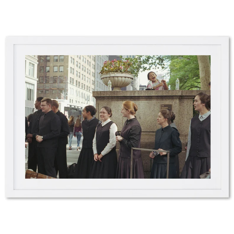 LAUGHTER IN THE MEZZANINE – New York Fine Art Series Collection 8×12 Photo Print