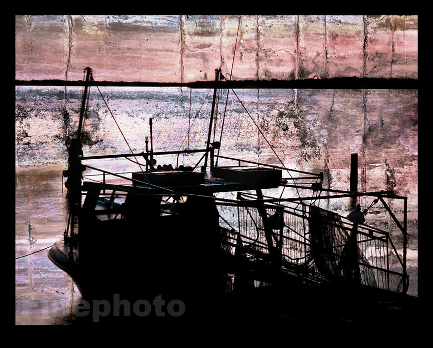 BIG Surreal NAUTICAL Boat Art Photograph Florida WRIGHT