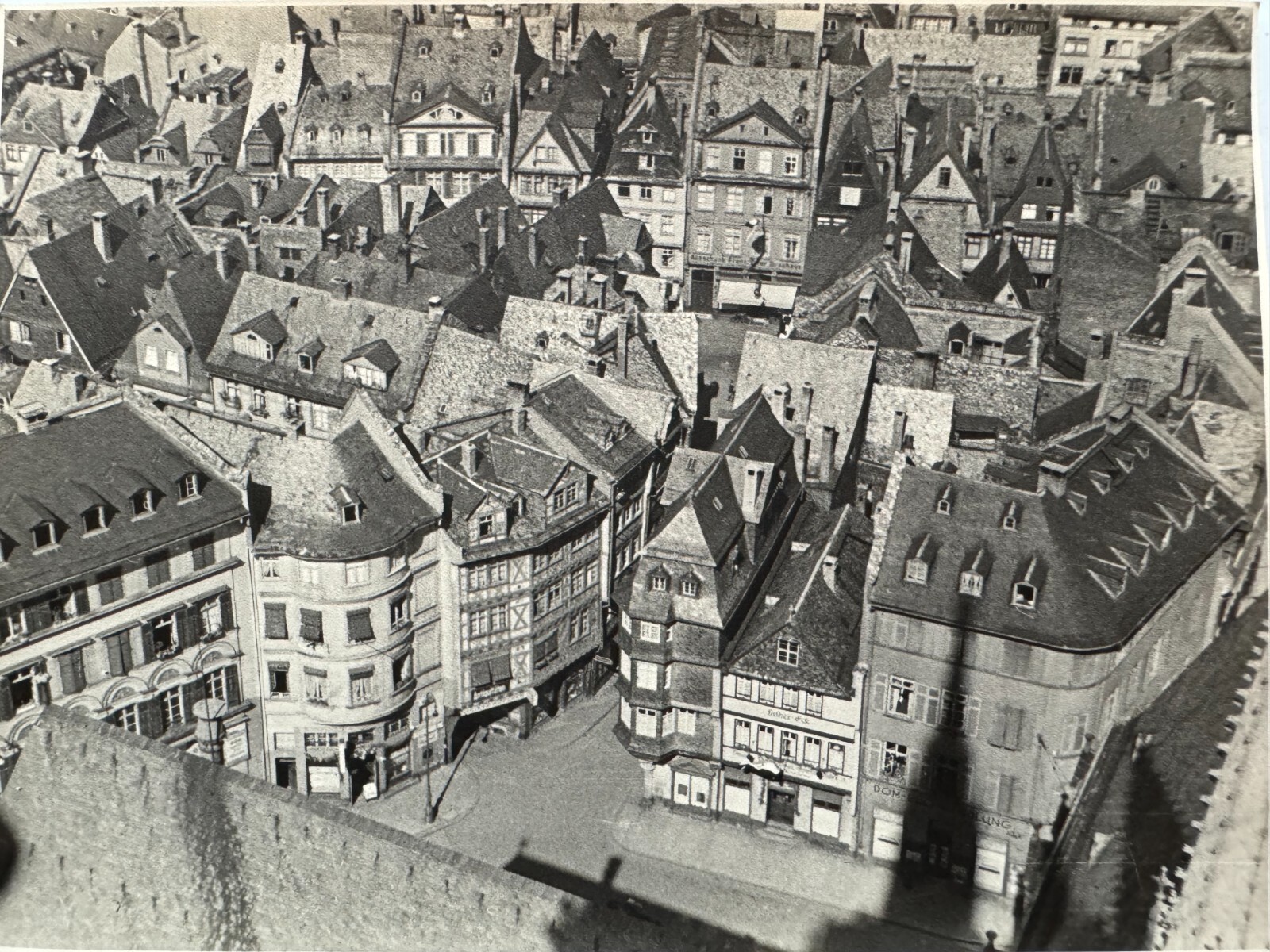 Frankfurt am Main – 4 Rare Historical Photos 1932 – Large Photos 23.5 x 17.5