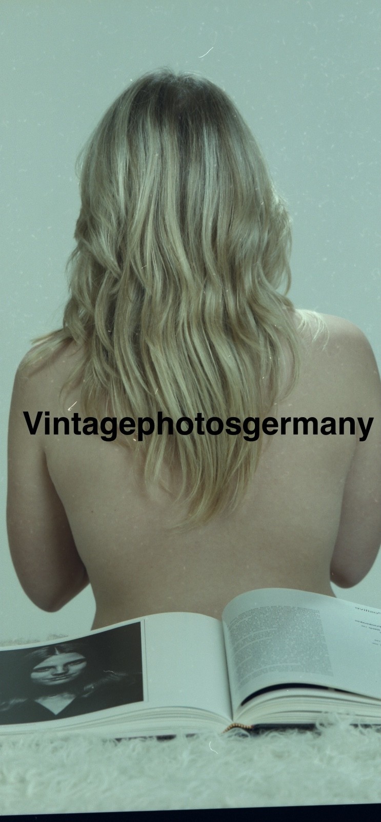Z6917 Original Negative 1980s Artistic Nude Woman