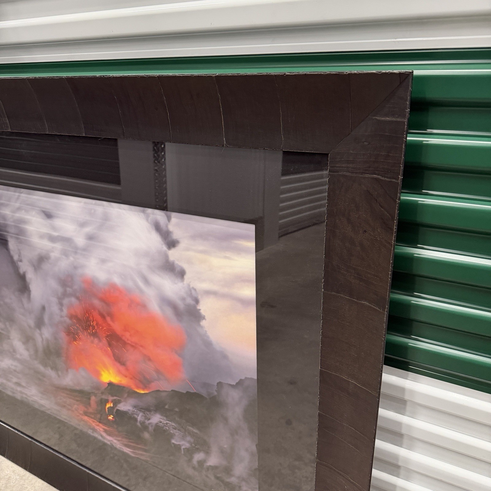Peter Lik “Pele’s Whisper” Lava Framed Photo 1M