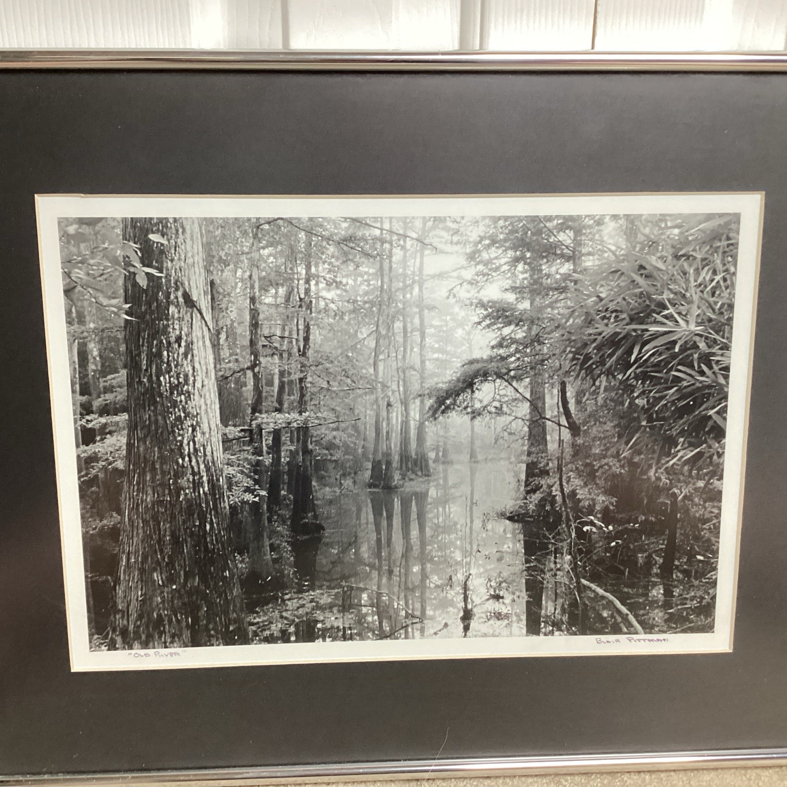 Blair Pittman: “Old River” – Original Gelatin Silver Print Photograph