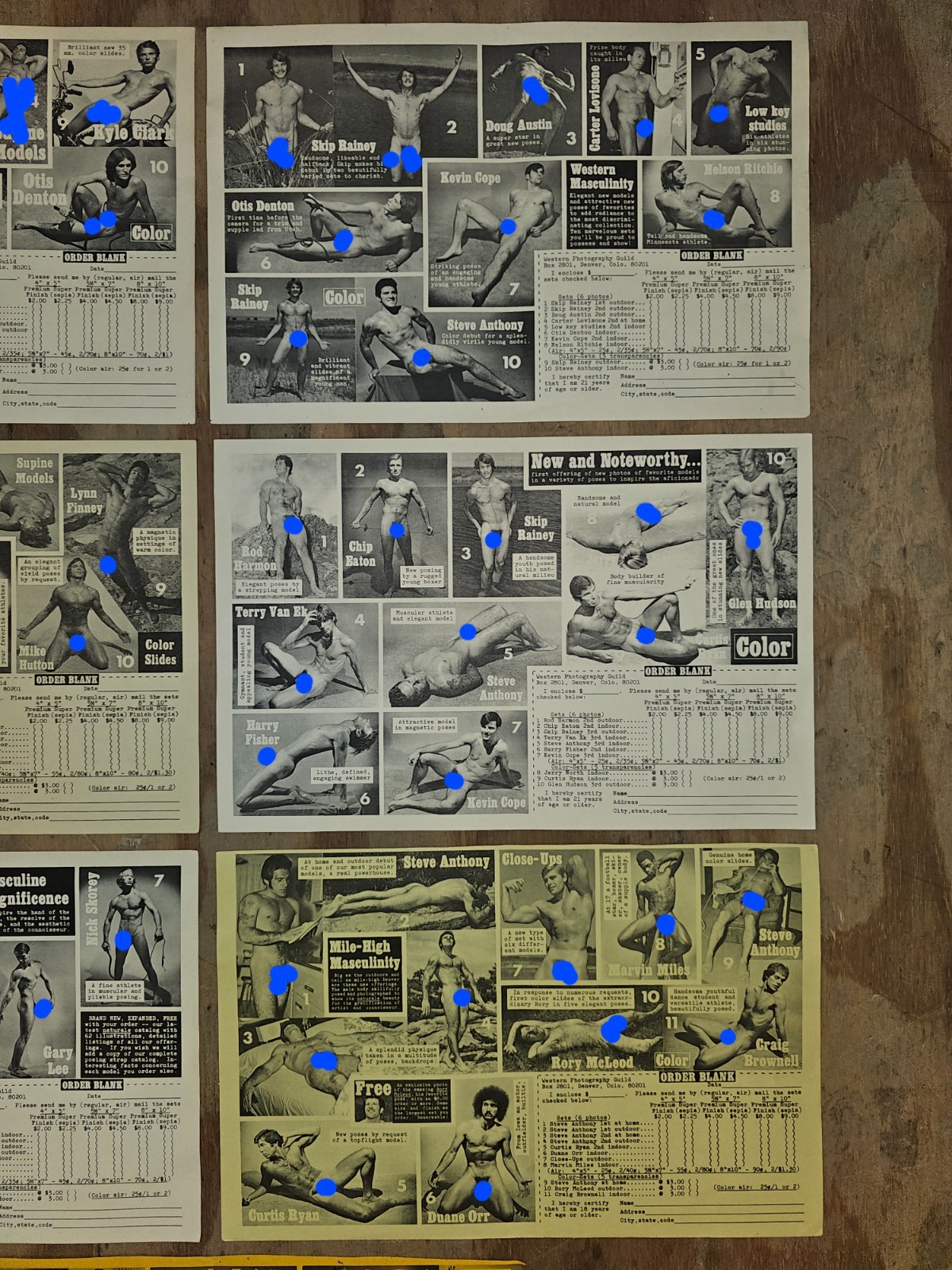 Gay Interest Male Model Photography – Write in Order Mailers 1950s-70s