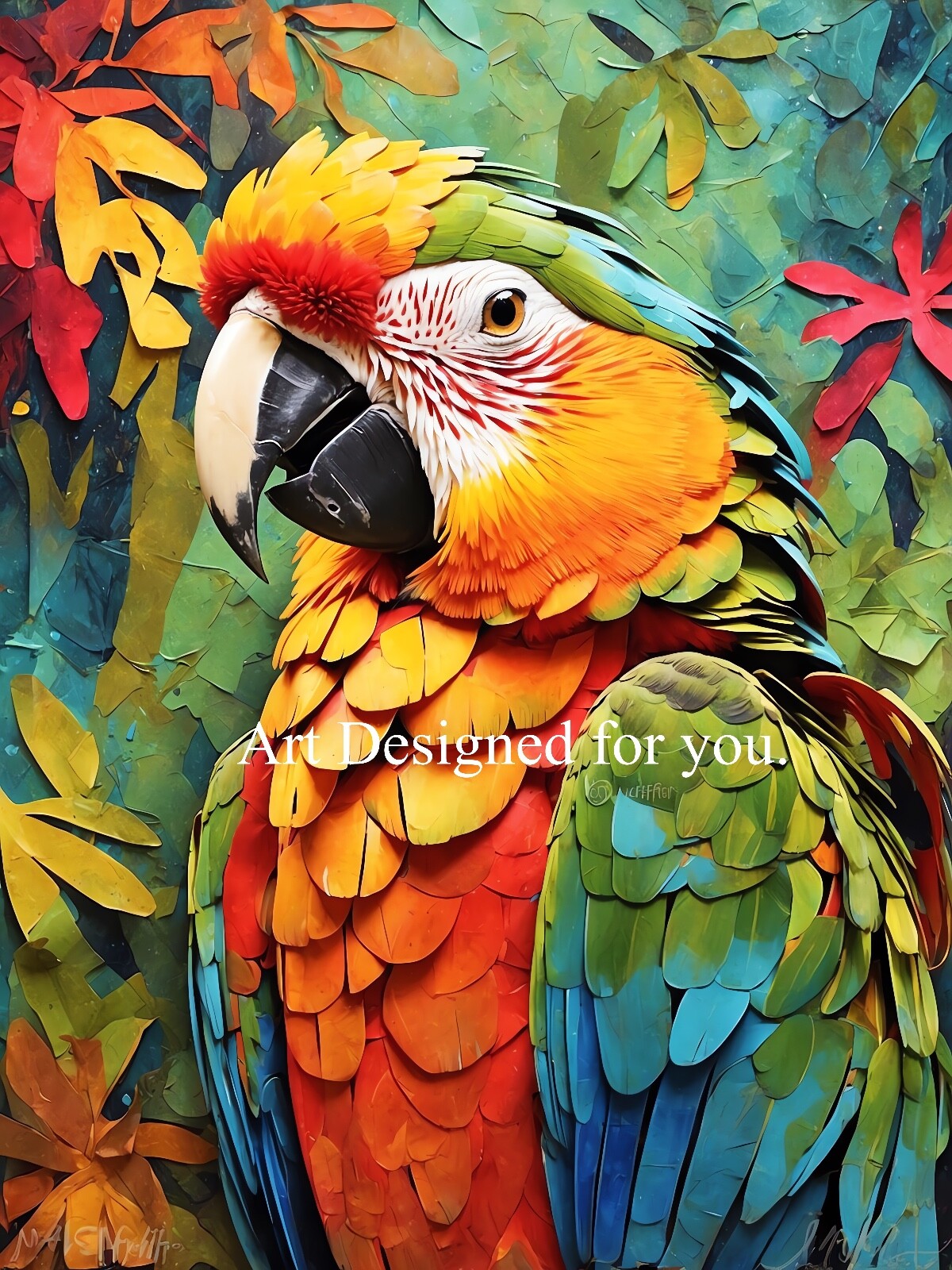 Digital Image Picture Photo Wallpaper Background The Brazilian Macaw