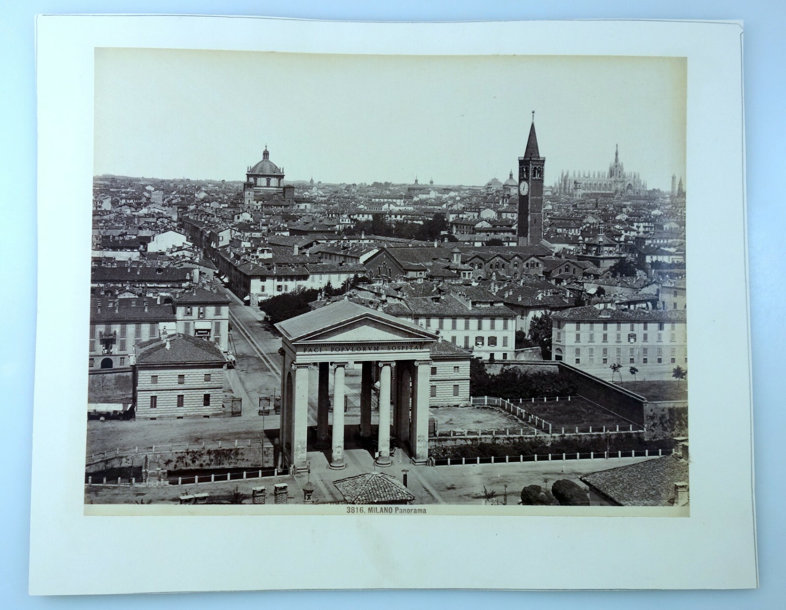 2 x Photo Album around 1890 Milan Panorama + La Cattedrale, Duomo Edizioni Brogi