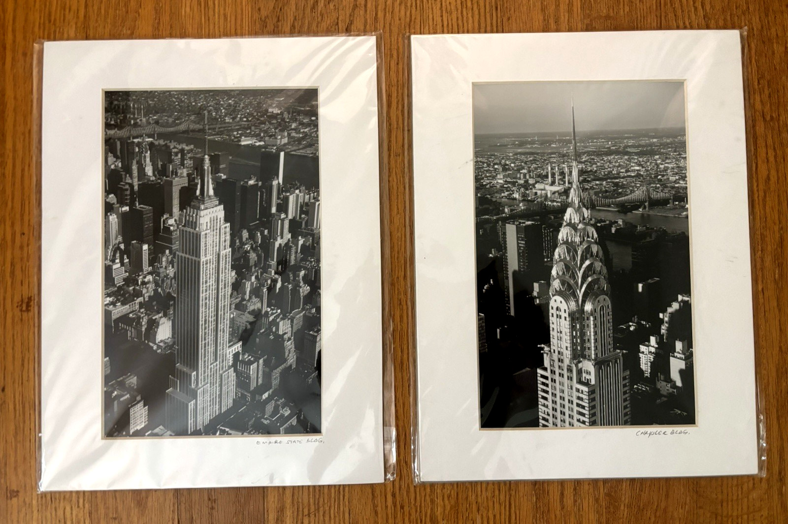 Alan Schein Memories New York Photo Lot NYC Chrysler and Empire State Buildings