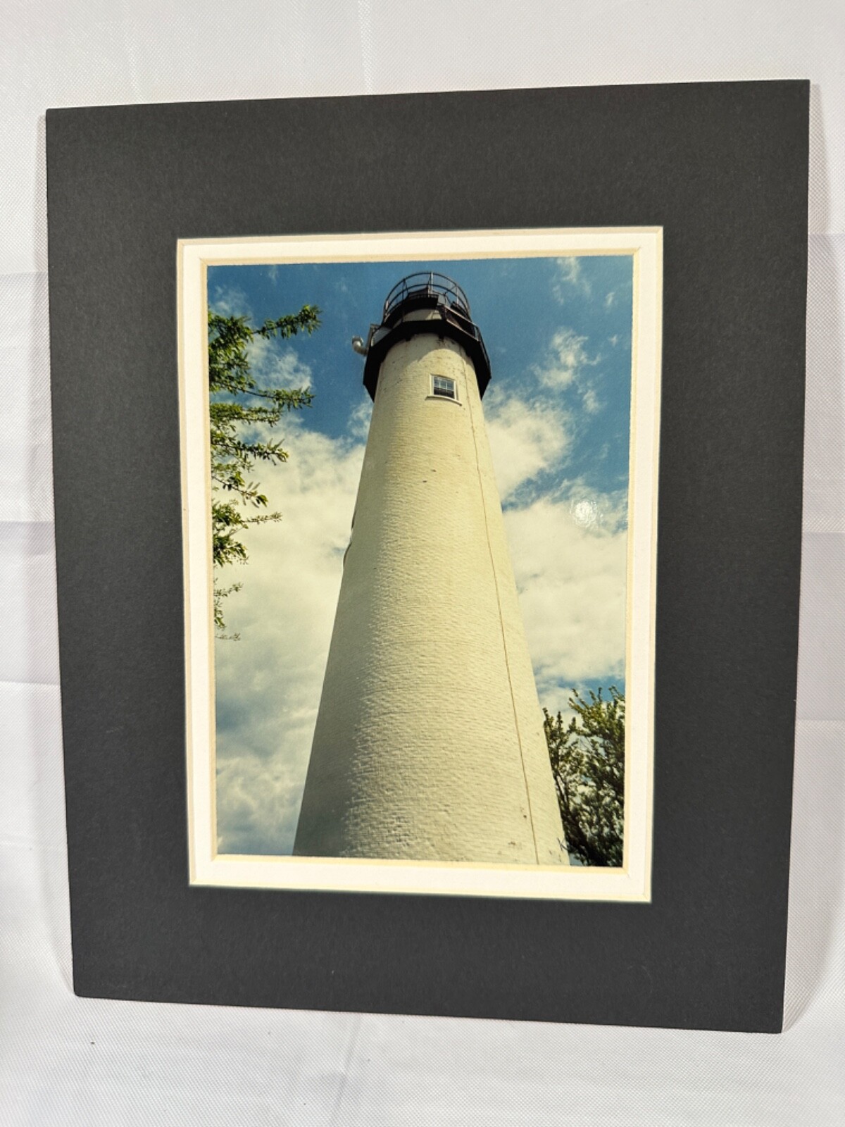 Fenwick Island Print Nautical Decor Lighthouse Photo 10×8 Matted