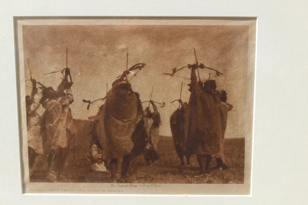 ATSINA CRAZY DANCE – THE FLIGHT OF ARROWS – By Curtis, Edward S Print – SALE !!
