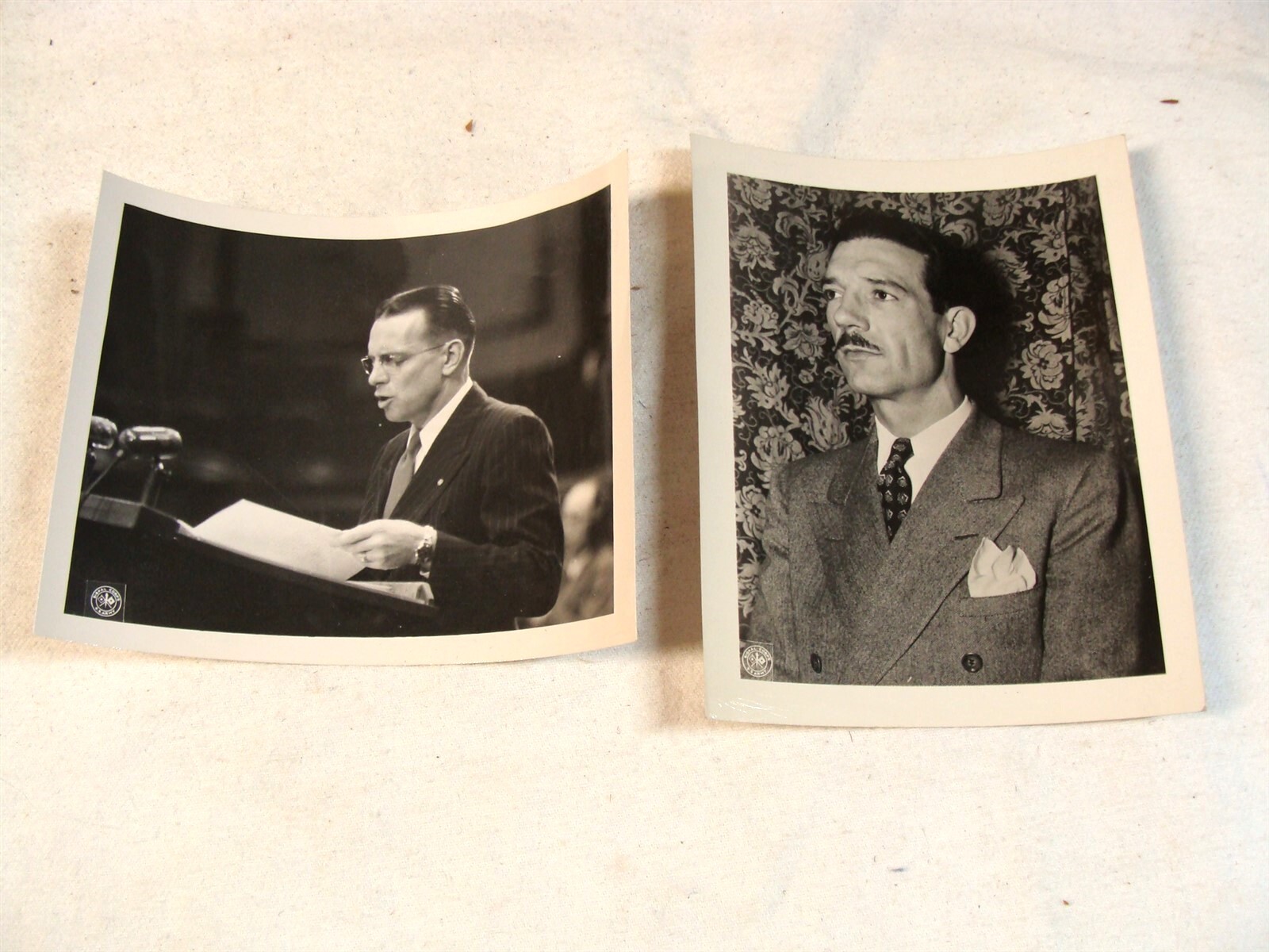 2 Original 1947 George Yamaoka Lawyer War Crimes Photographs