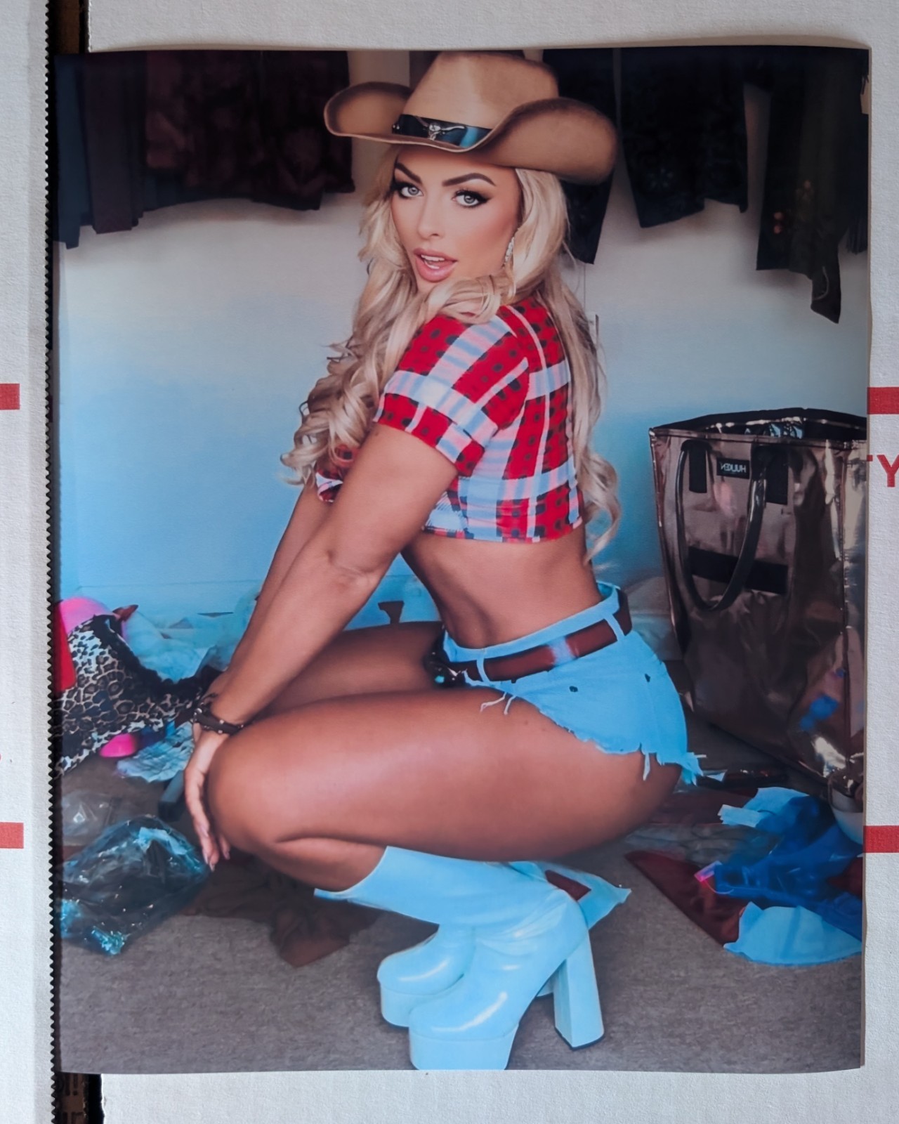 Custom Order 8×10 Photo Art Prints WWE Models Onlyfans Sexy Pictures Set Of 4