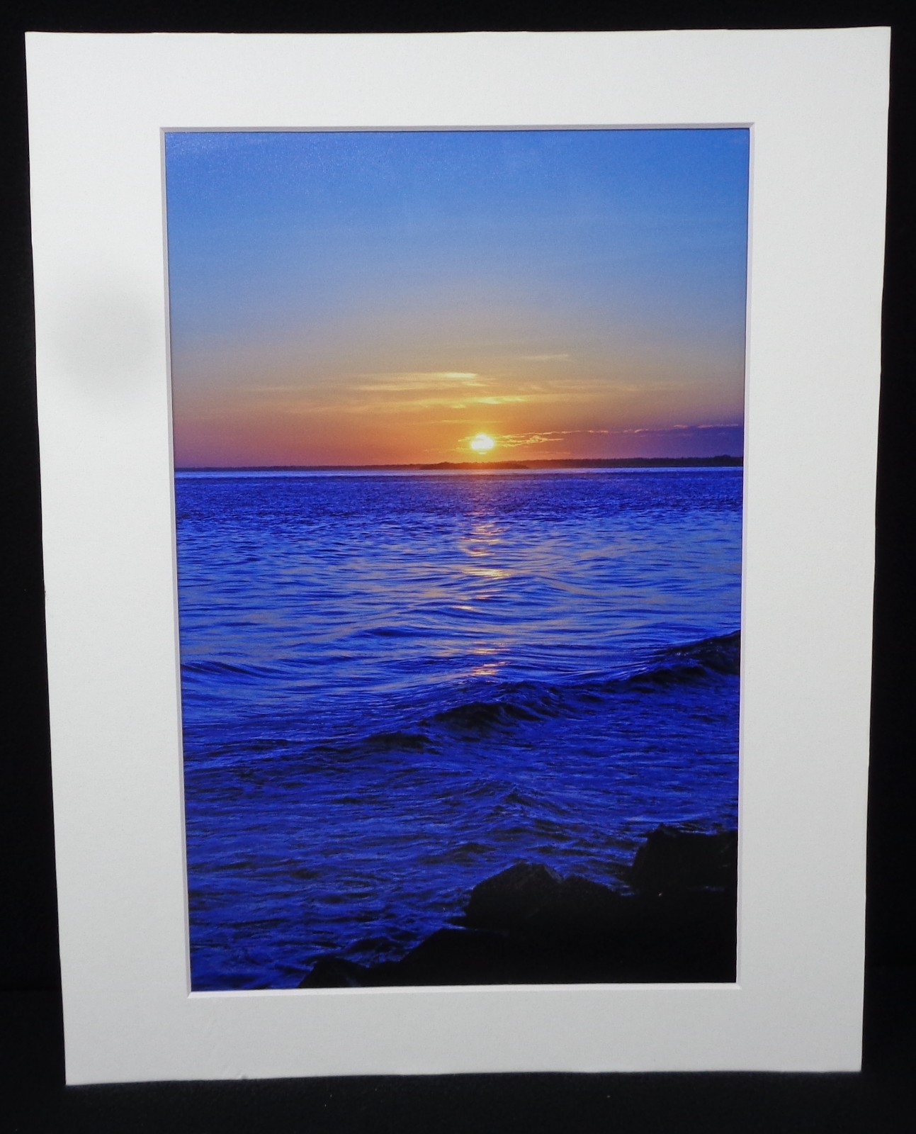 ‘West Coast Sunset’ Matted 8×11 Photograph (NEW)
