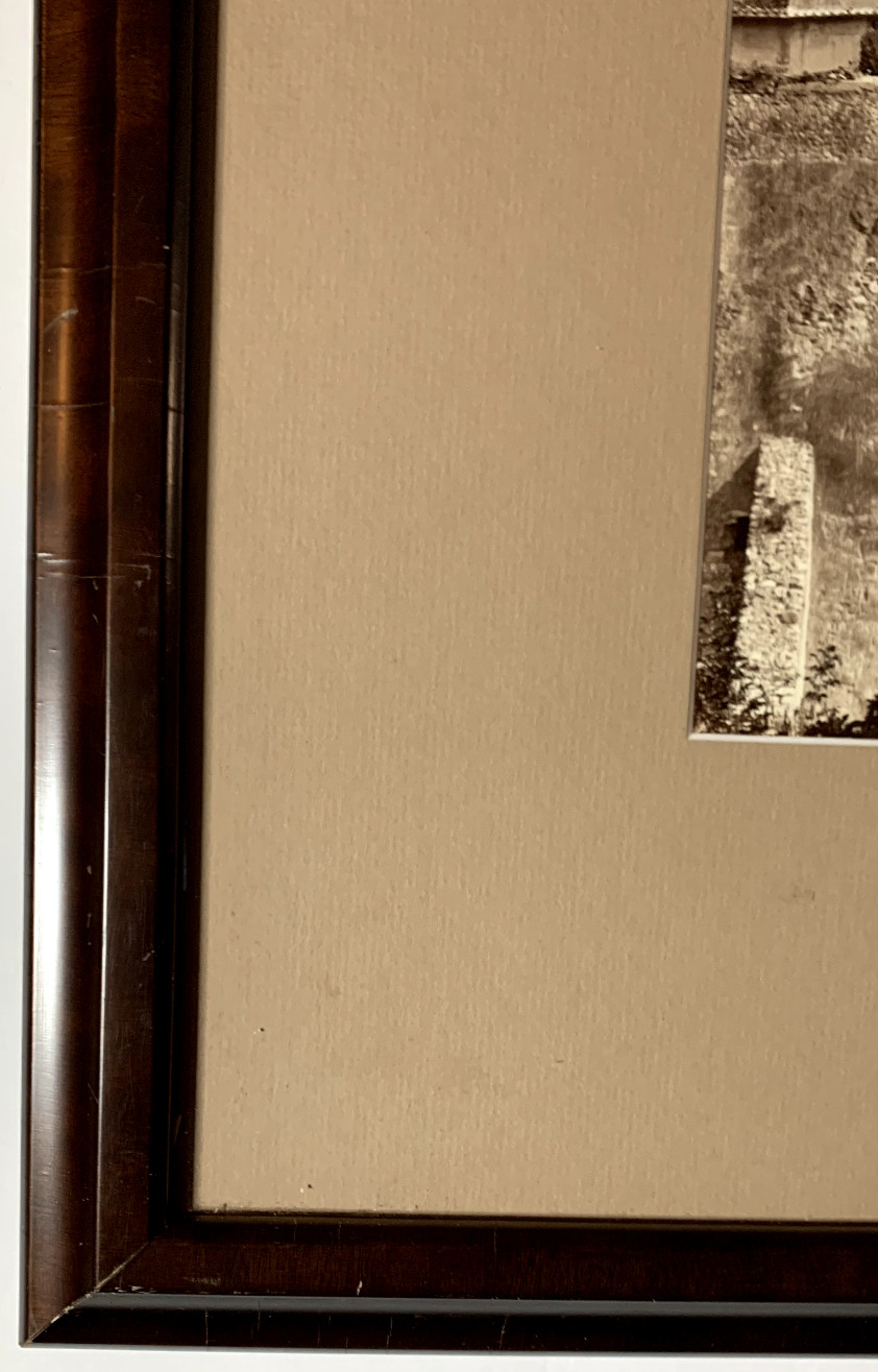 Photograph: JAMES ANDERSEN. “PLUTO.” Framed under Museum glass. 19th c.