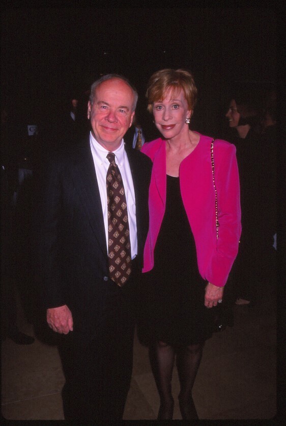 Dia Tim Convay and Carol Burnett 1998 KB Format Photographer P10-19-5-4