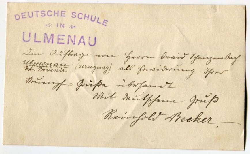 K7575 Foto 20er Jahre Tschechien deutsche Schule Ulmenau Bříství Brzistew