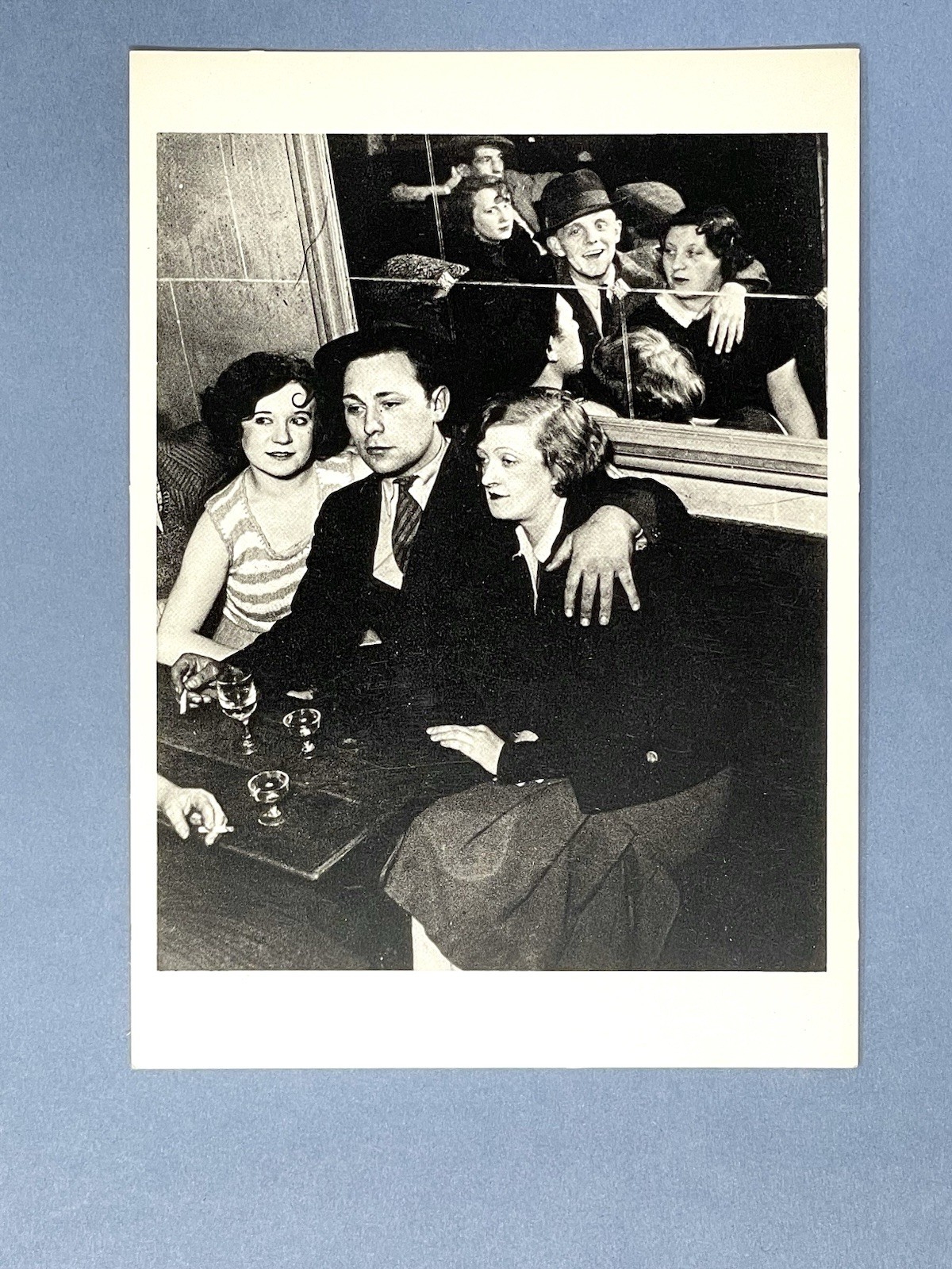 Happy Group At Quatre Saison Photo By BRASSAI Fotofolio Art Print Card 1985