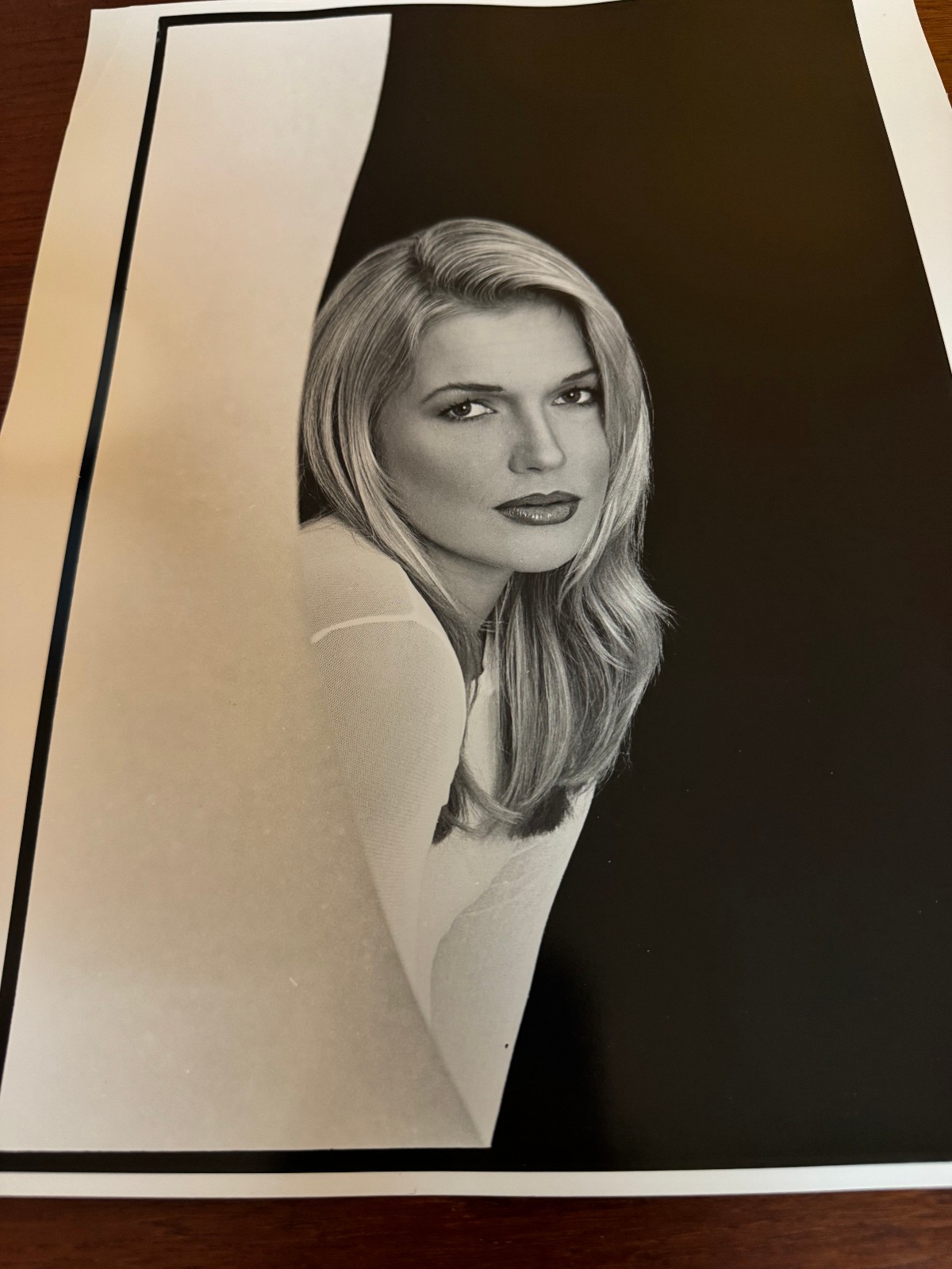 Beautiful Blonde Model Silver Gelatin Print 14″ x 11″