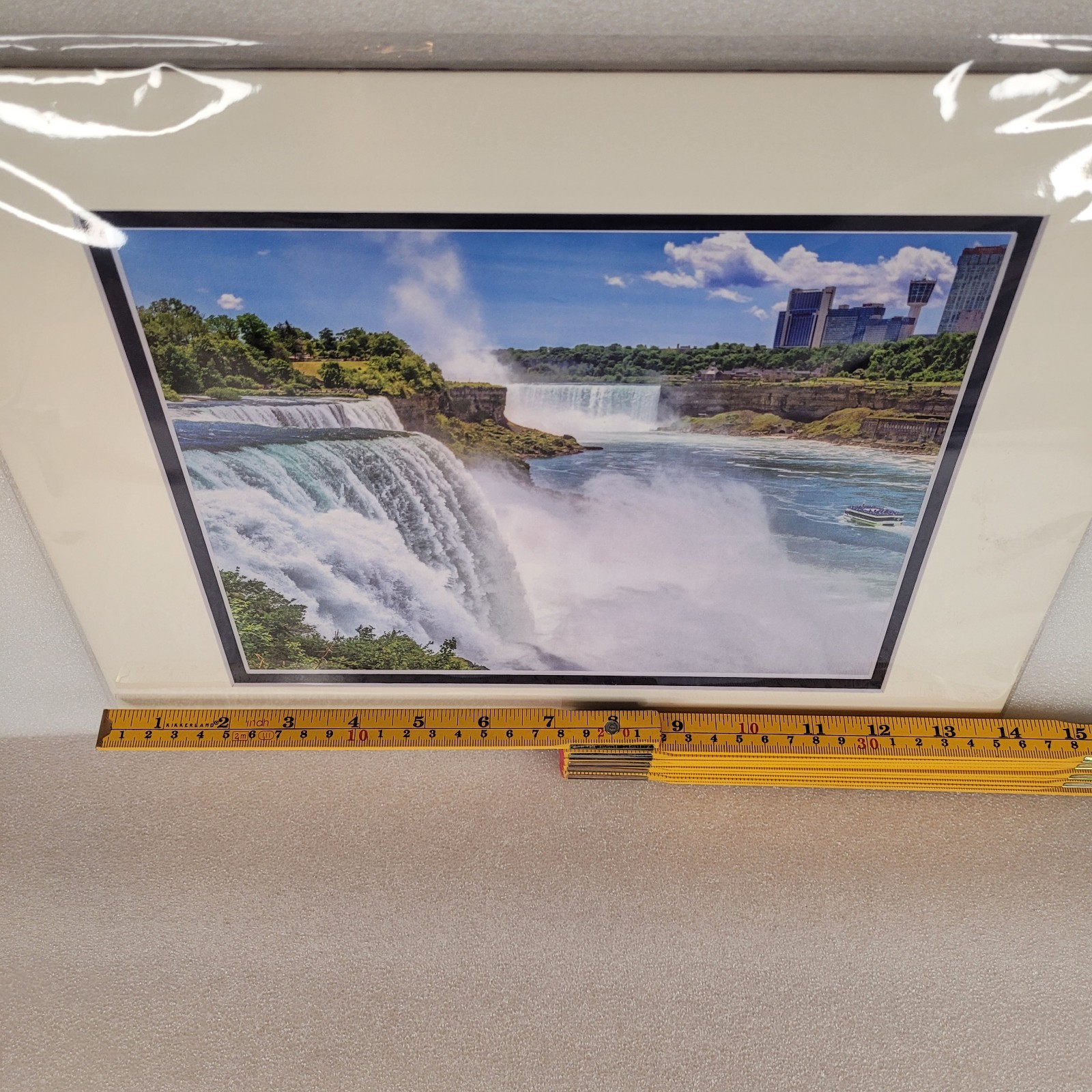 Matted Niagara Falls Photo Print 8 X 10 Wall Art Gallery Decor
