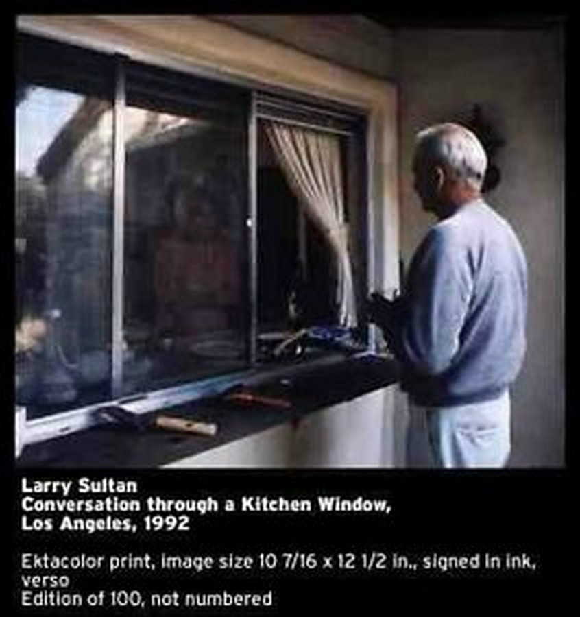 LARRY SULTAN ‘Conversation…’, 1986 from ‘Pictures From Home’ SIGNED Photograph