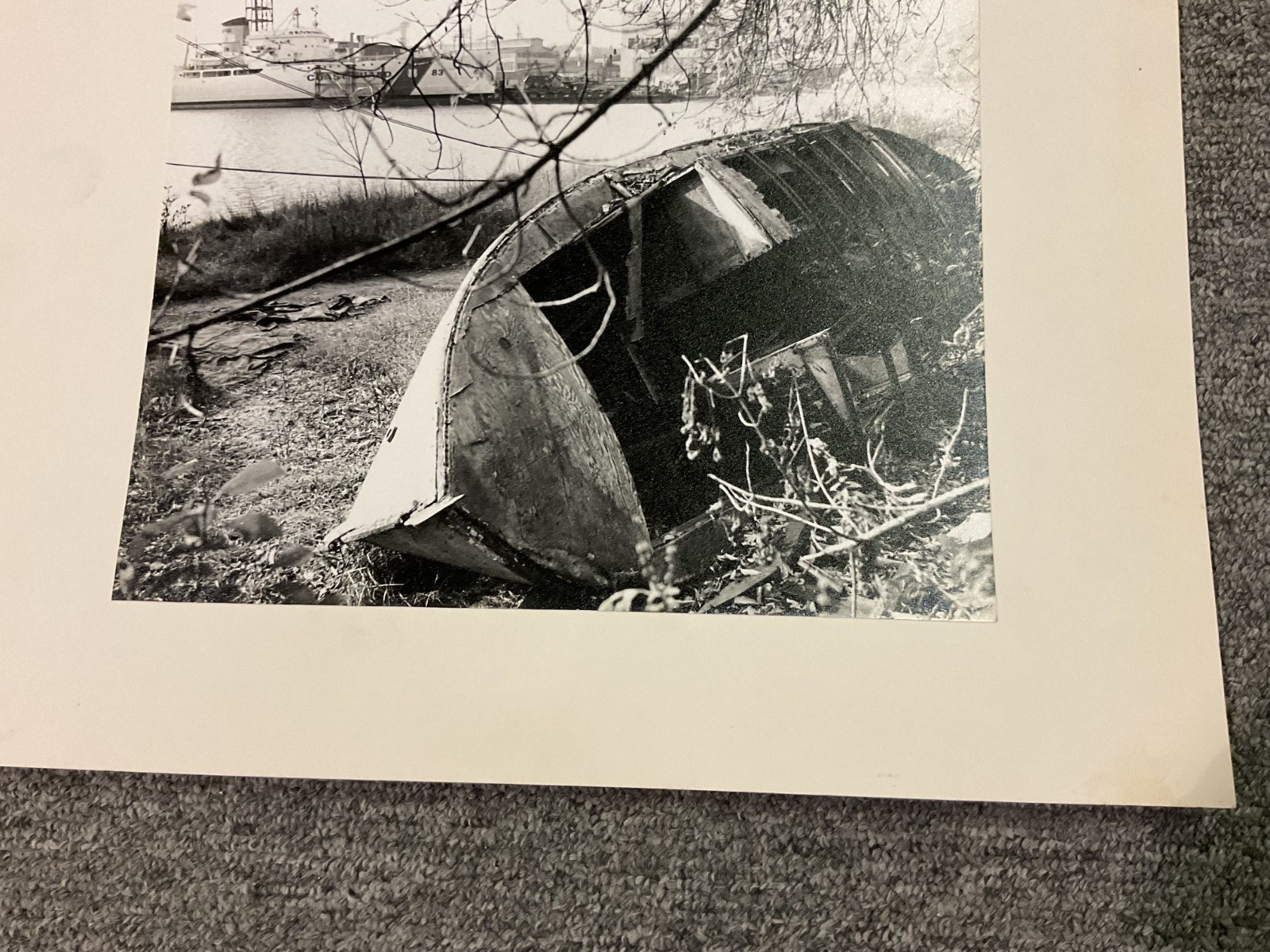 Original Photography Black And White Signed on back by Mike Kelly