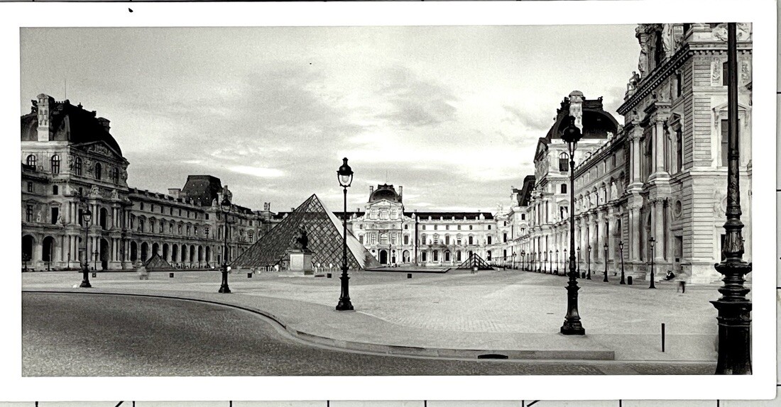 Philip Trager (b. 1935) Art Show Announcement Card May 2000 – Changing Paris
