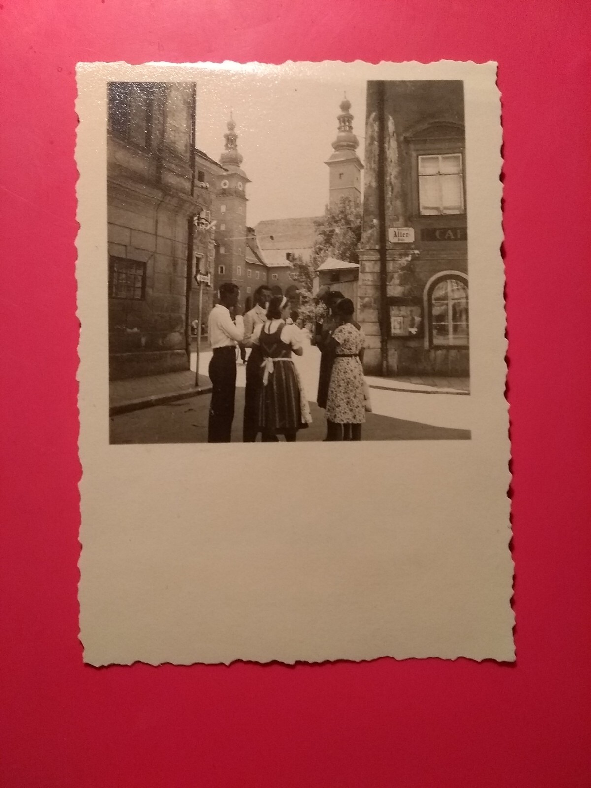 Altes Foto Kirche Klagenfurt am Wörthersee Österreich church Art old Photo 1941